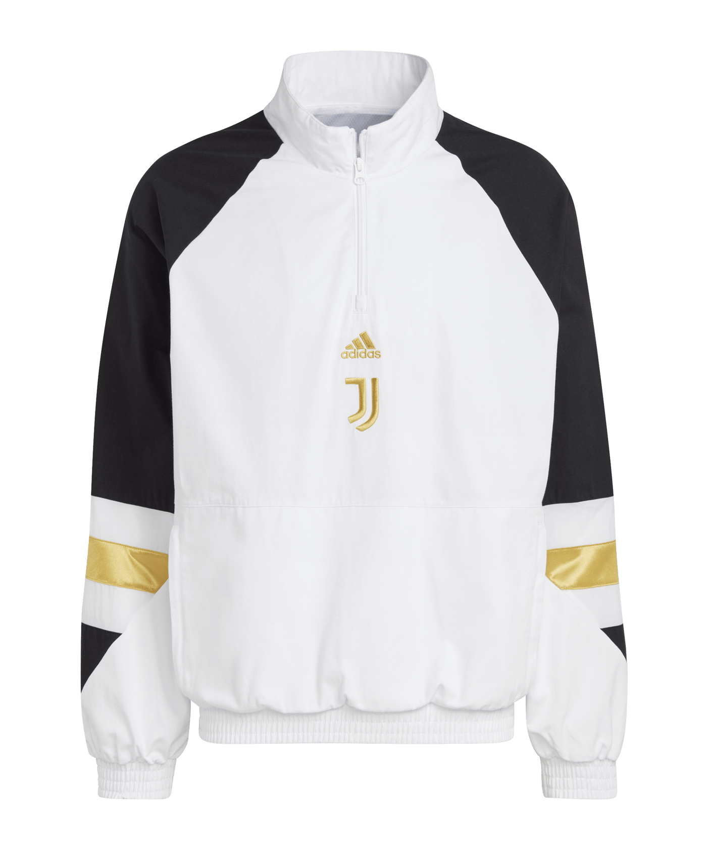 adidas Juventus Turin Icon Tracktop Jacke Weiss - weiss