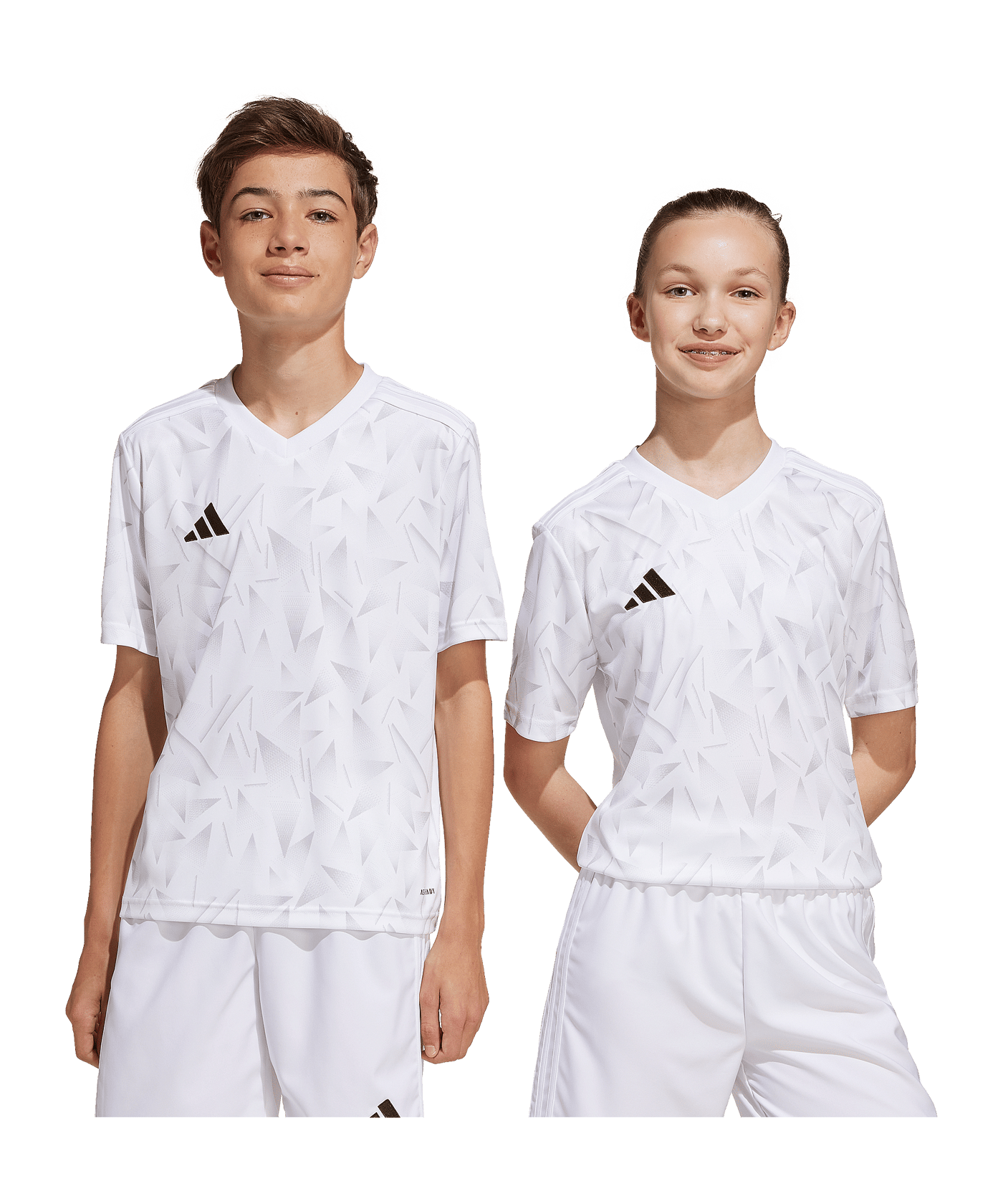 adidas Team Icon 25 Trikot Kids Weiß - weiss