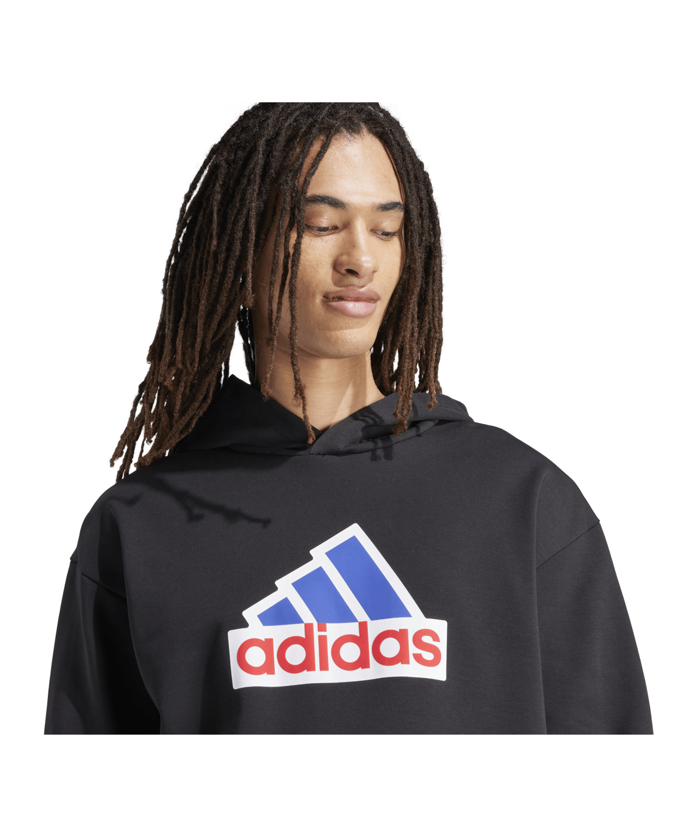 adidas Future Icons Badge of Sport Hoody Schwarz - schwarz