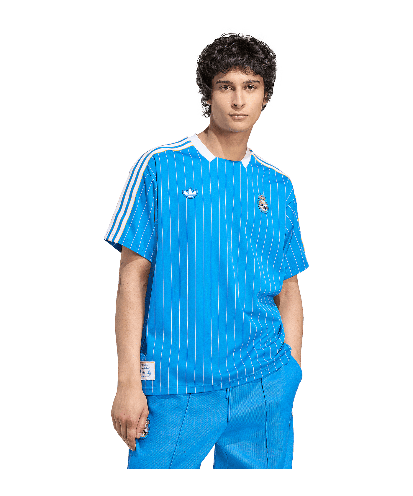 adidas Real Madrid Icon Trikot Blau - blau