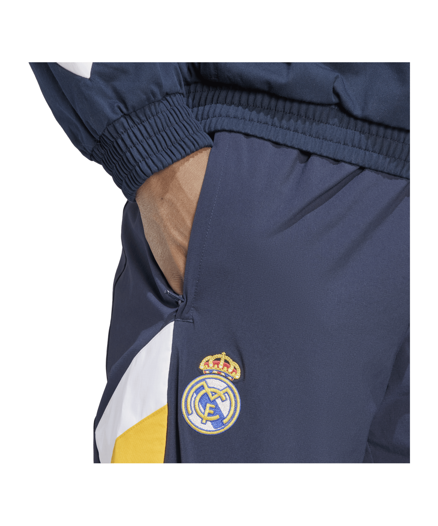 adidas Real Madrid Icon Trainingshose Blau - lila