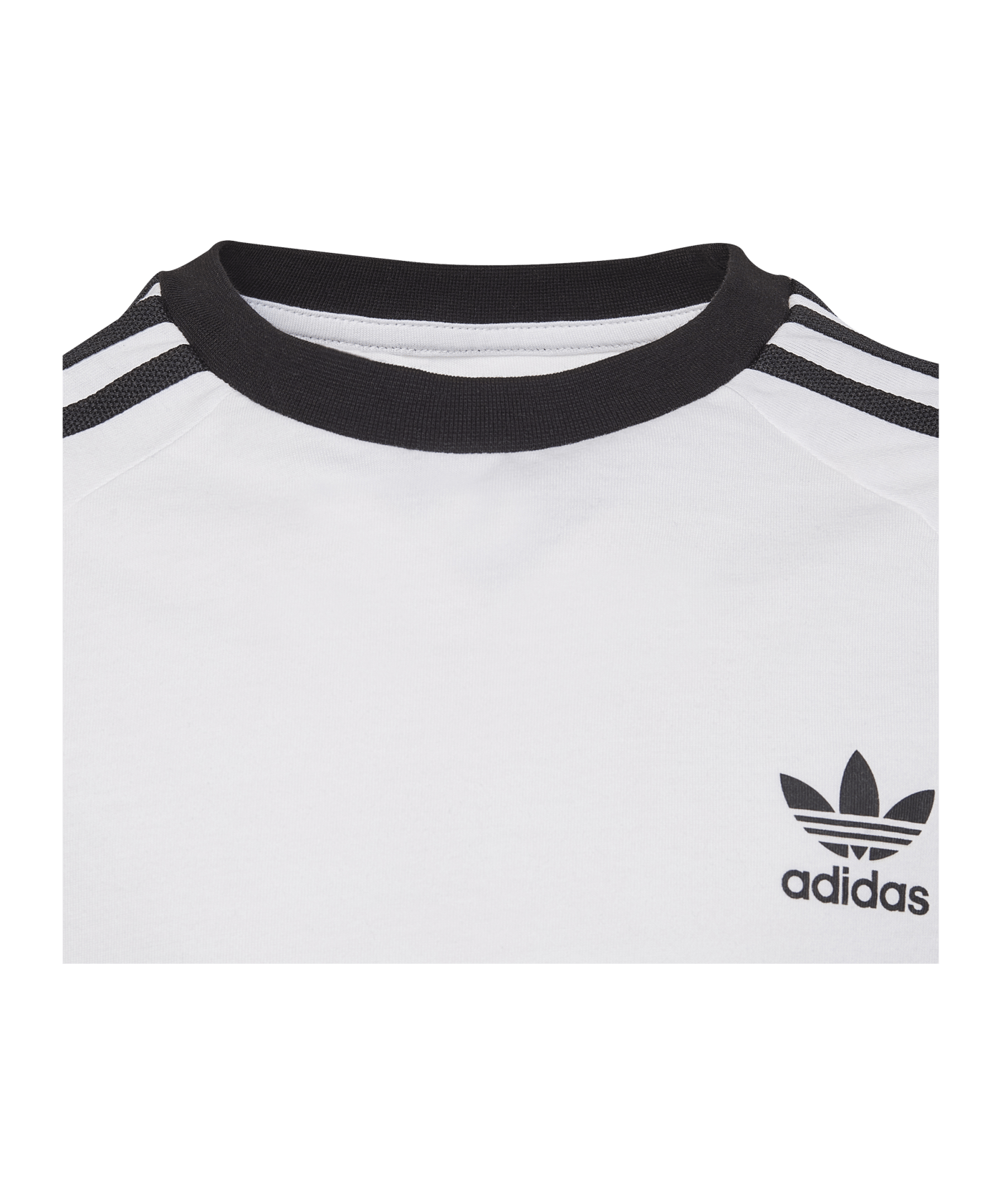 adidas Originals Adicolor 3-Stripes Tee White - weiss