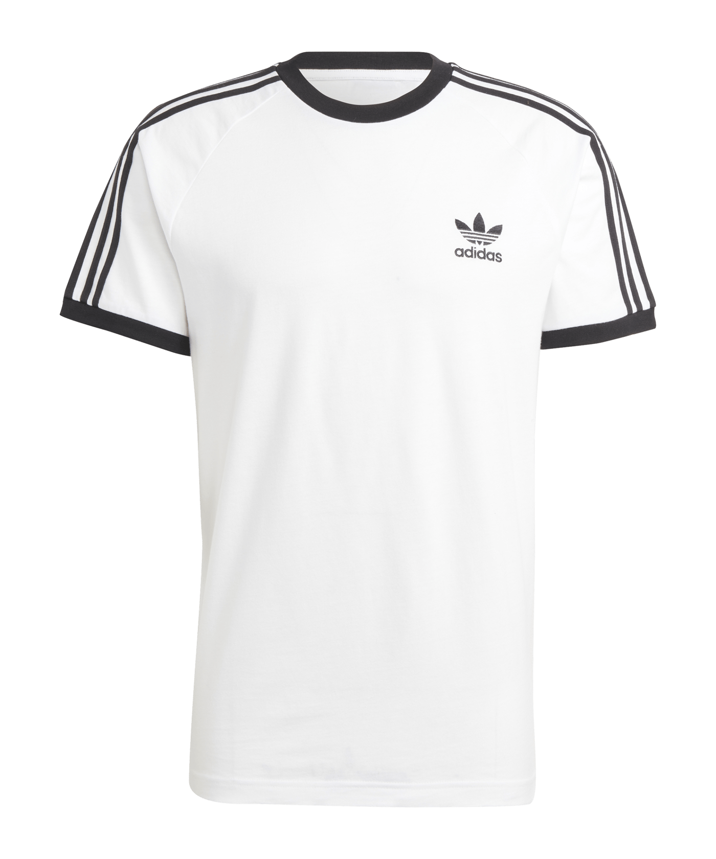adidas Originals Adicolor Classics 3-Stripes Tee White - weiss