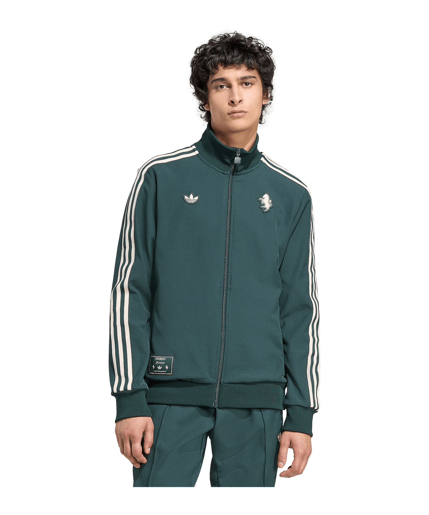 adidas Juventus Turin Icon Track Sweatshirt Grün - gruen