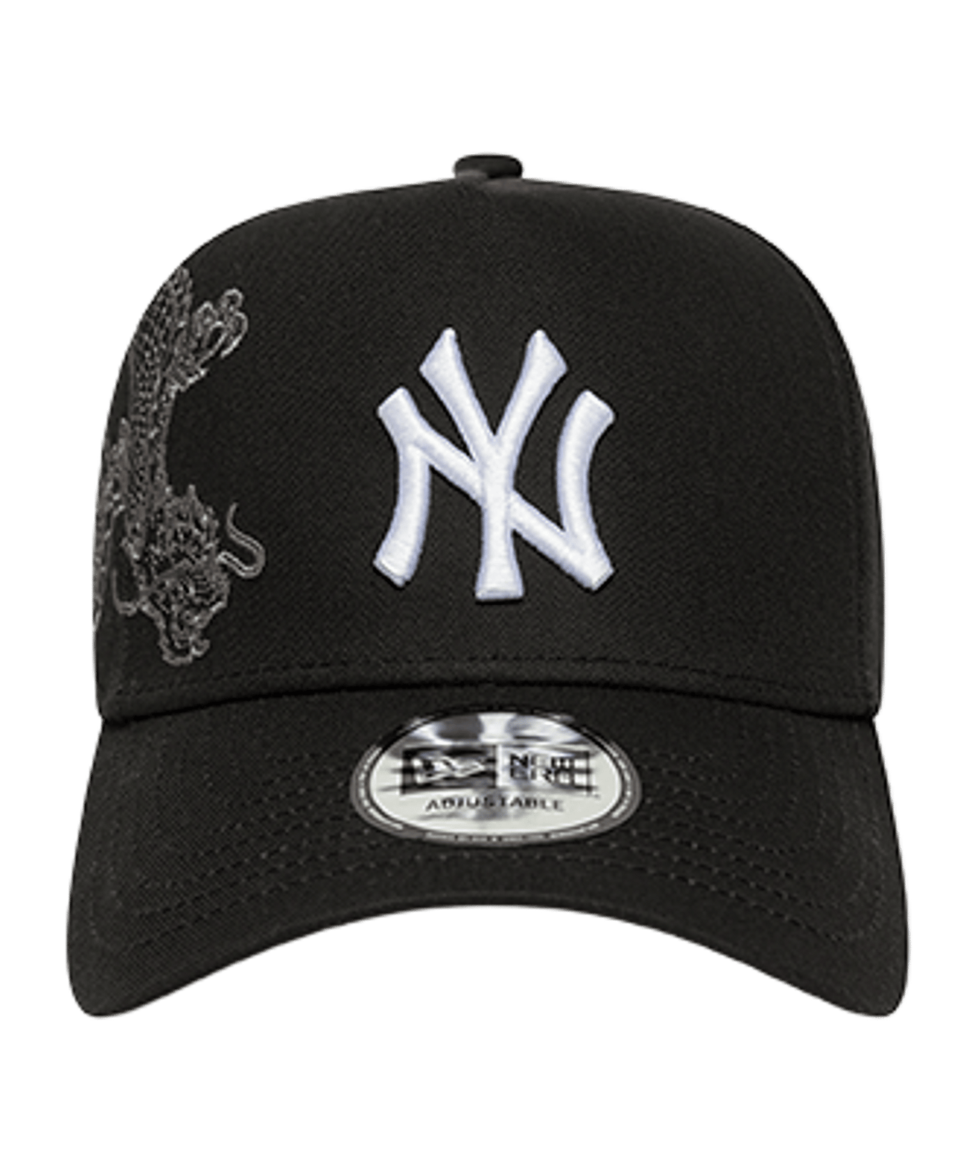 New Era MLB Icon E-Frame New York Yankees Cap Schwarz - schwarz
