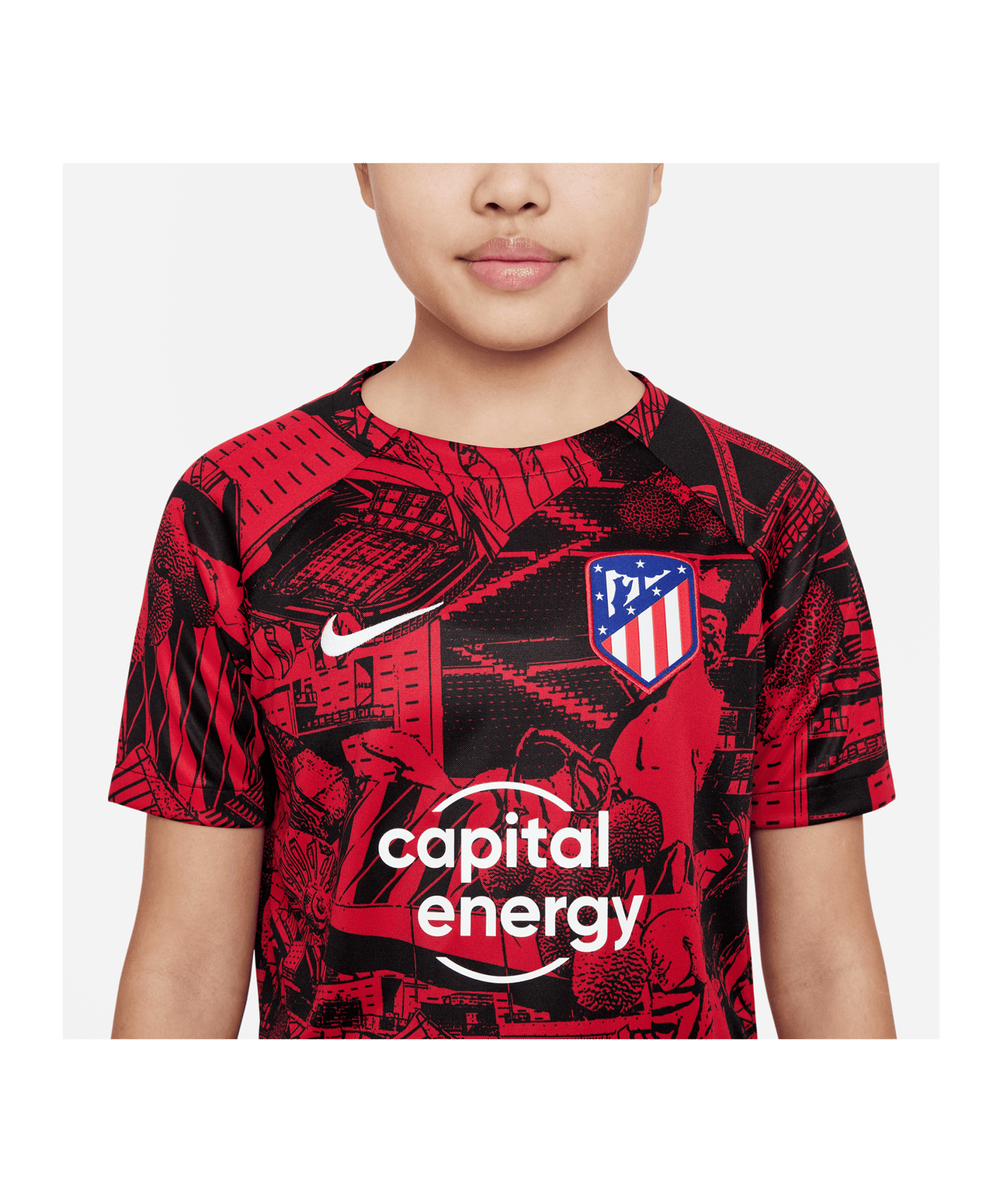 Nike Atletico Madrid Prematch Shirt 22/23 K F611 - rot