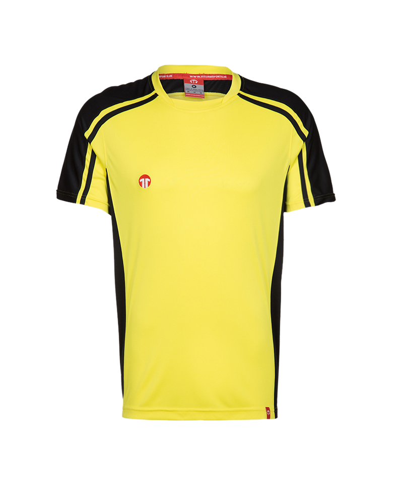 11teamsports Clásico Trikot Gelb Schwarz F70 - gelb