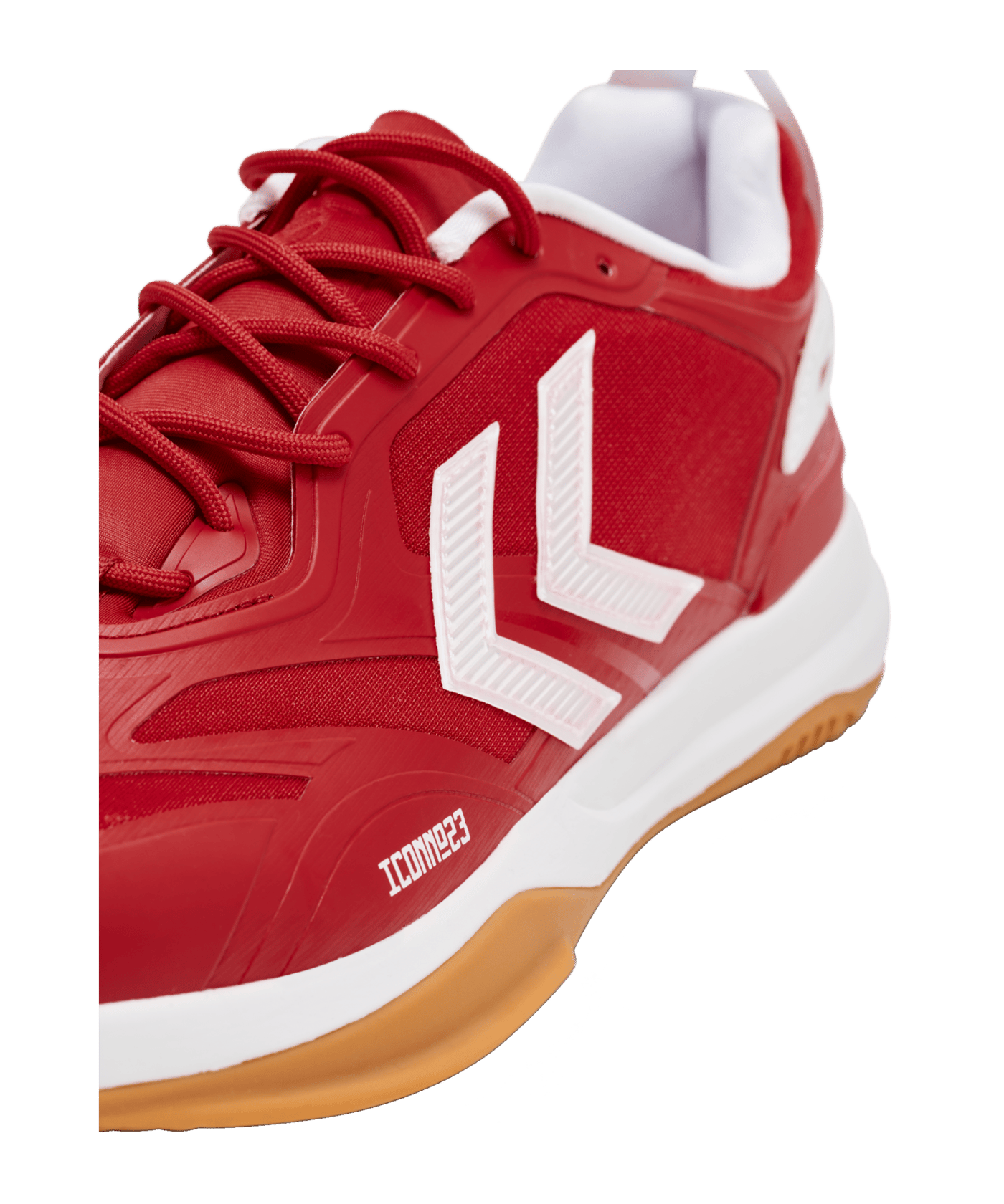 Hummel DAGAZ 2.0 Icon Hallenschuh Rot F4120 - weiss