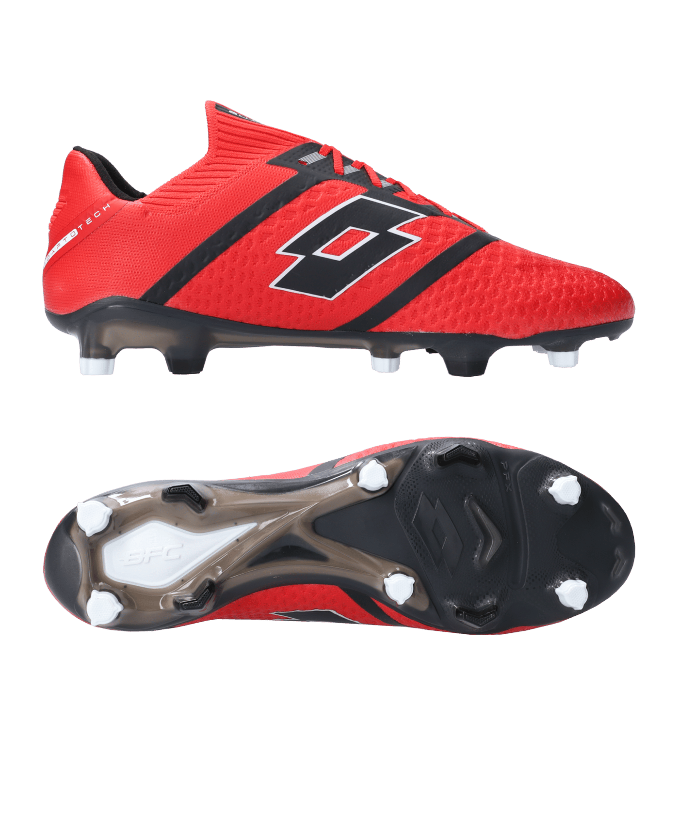 Chaussures De Football Lotto Maestro 700 IV FG - Tout Noir - Taille US 9 (Gravity Titan) - Neuf En Boîte