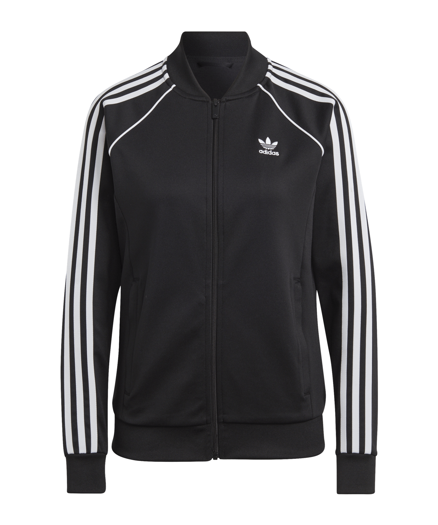 adidas Originals Adicolor Classic Tracktop Damen Schwarz - schwarz