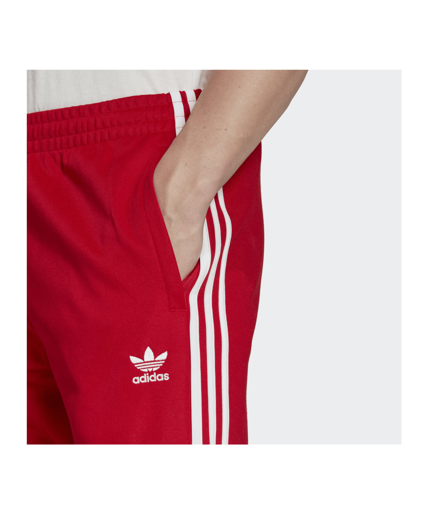 adidas Originals Adicolor Classics Cutline Pant Rot - rot