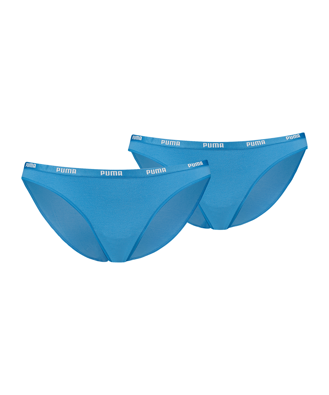 PUMA Iconic Slip 2er Pack Damen Blau F018 - blau