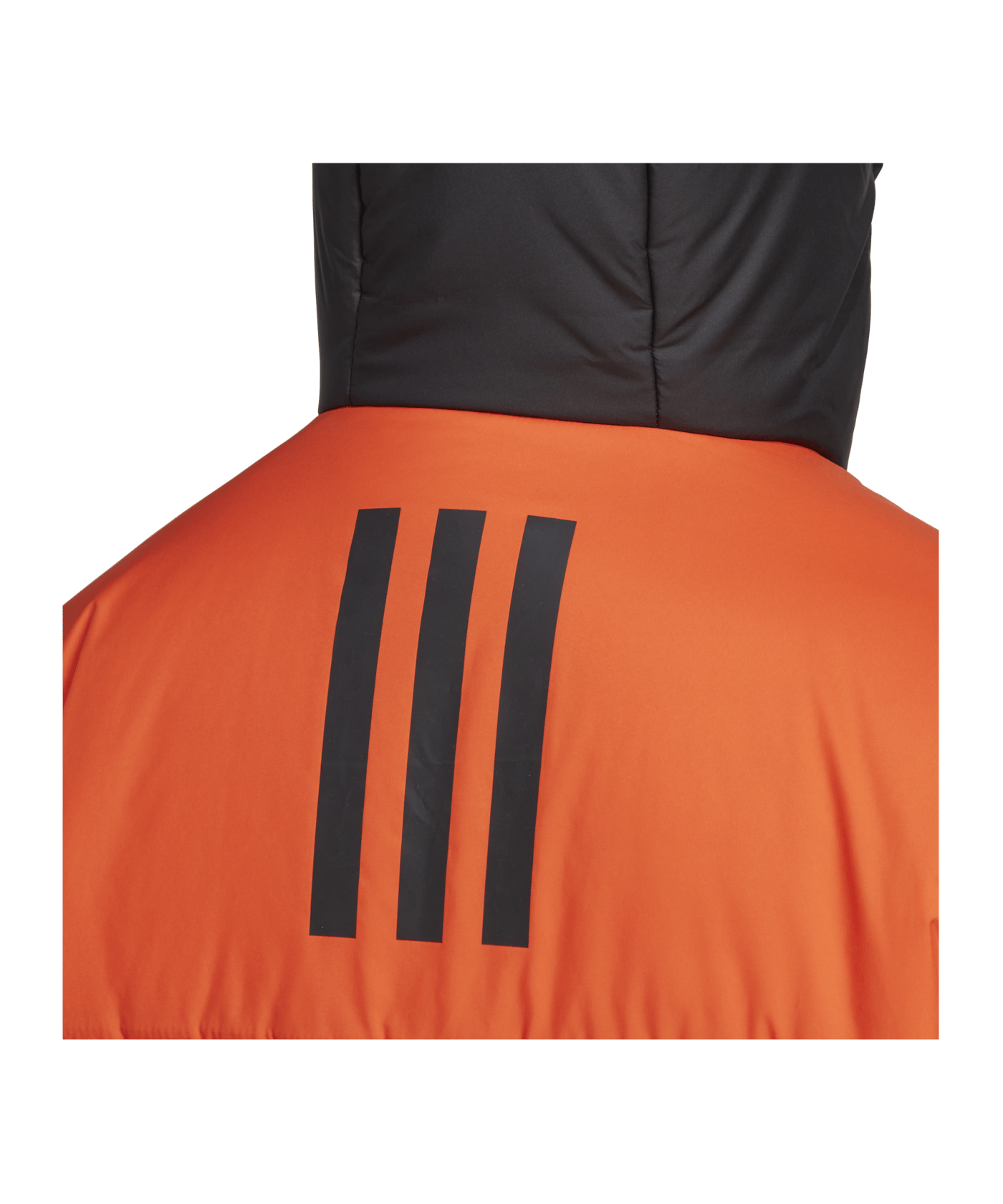 adidas BSC 3-Stripes Puffy Hooded Jacket Orange | Lifestyle ...