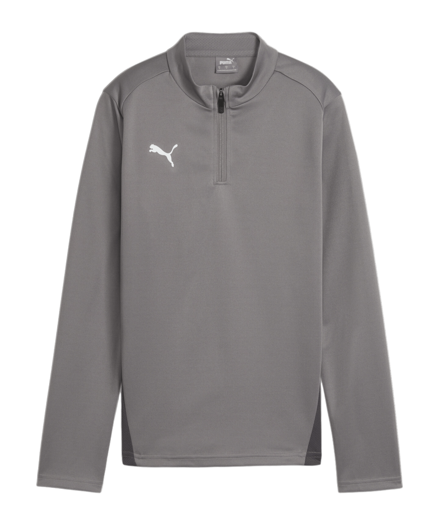 PUMA teamGOAL training 1/4 sweatshirt zippé femmes gris F13 | Sportswear