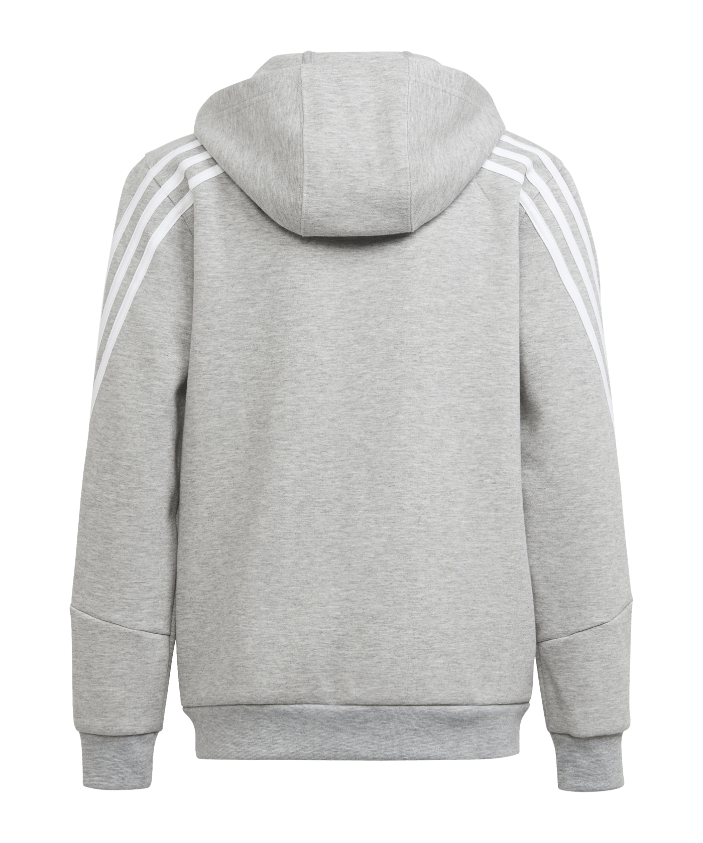 adidas Future Icons Kapuzenjacke Kids Grau Weiss - grau