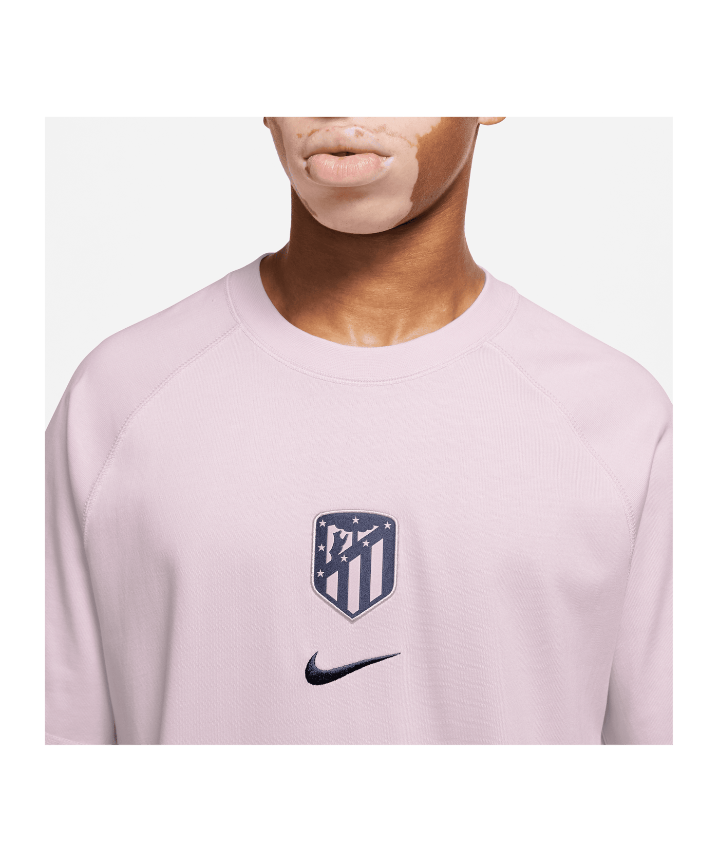 Nike Atletico Madrid Travel T-Shirt Pink F695 - pink