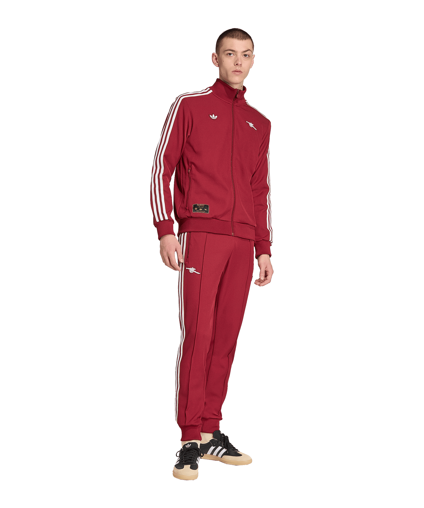 adidas FC Arsenal London Icon Track Sweatshirt Rot - rot