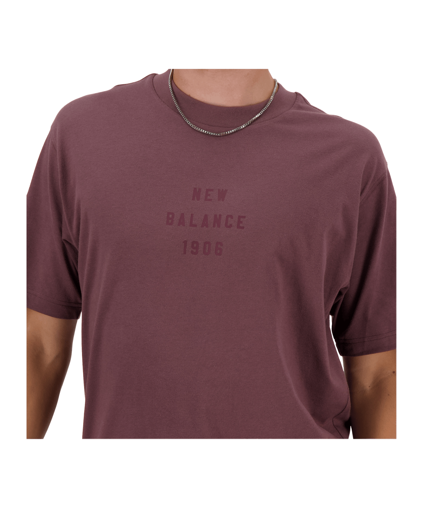 New Balance Iconic Collegiate Graphic T-Shirt FLIE - rot