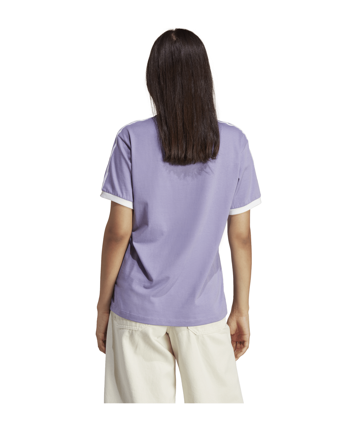 adidas Originals Adicolor Classics 3-Stripes Tee Purple - lila