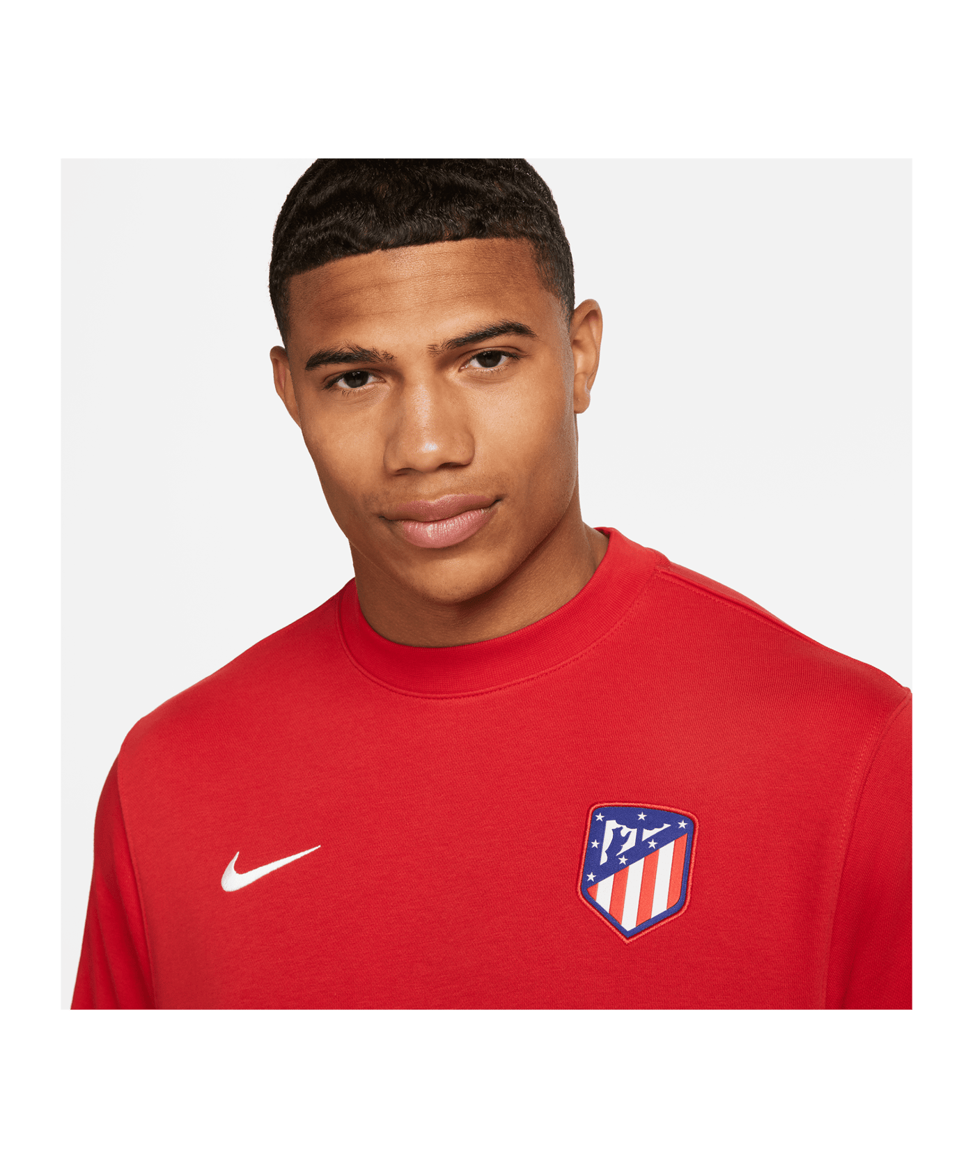 Nike Atletico Madrid Sweatshirt Rot F612 - rot