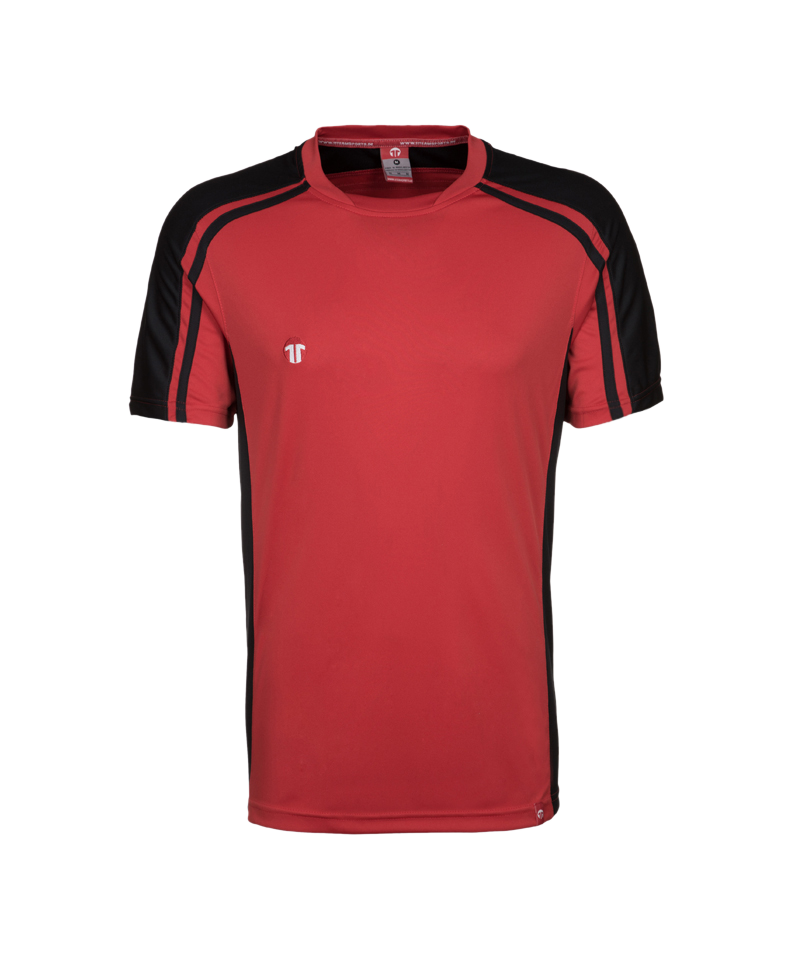 11teamsports Clásico Trikot Rot Schwarz F60 - rot