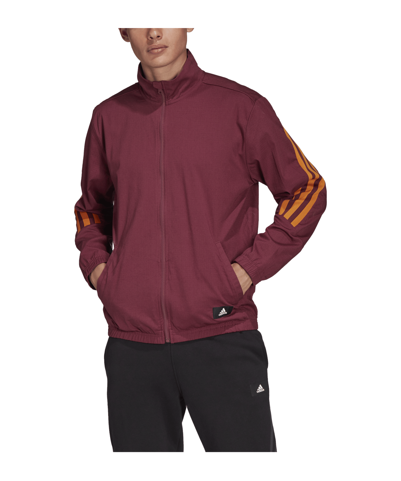 adidas Future Icon Jacke Rot Orange - rot