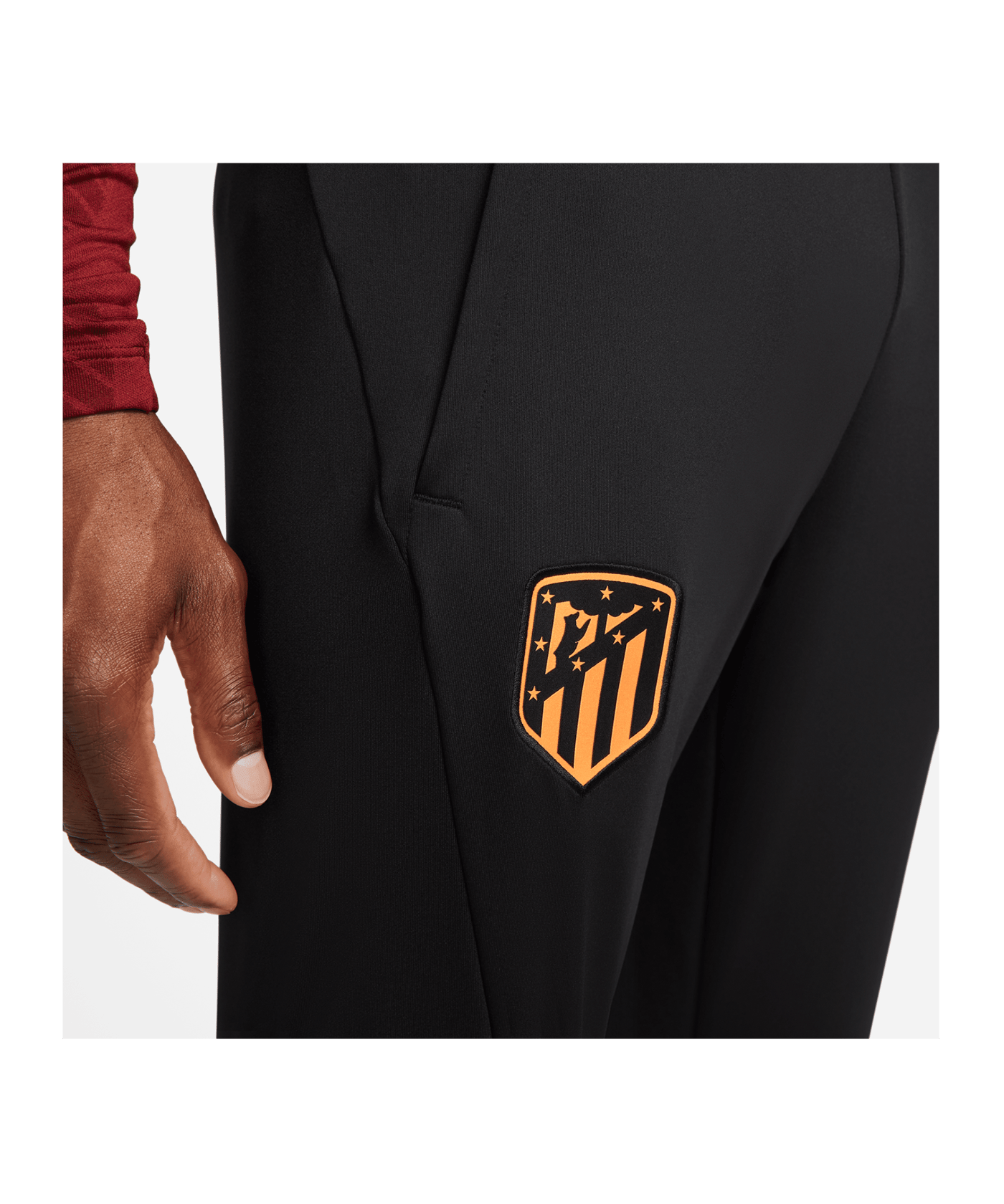 Nike Atletico Madrid Strike Trainingshose Schwarz F010 - schwarz