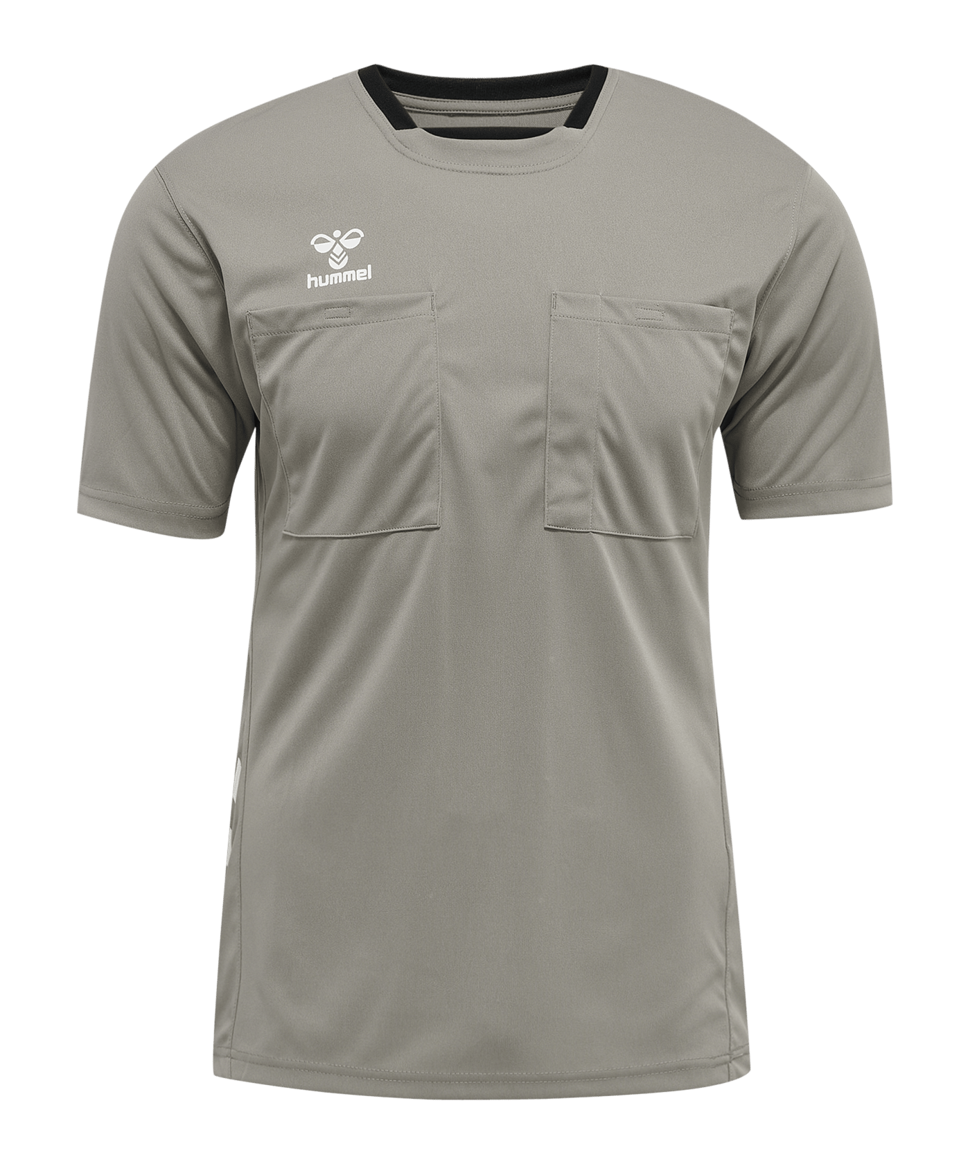 Maillot D'arbitre Hummel F3648 Manches Courtes - 100% Polyester Avec Poches Velcro