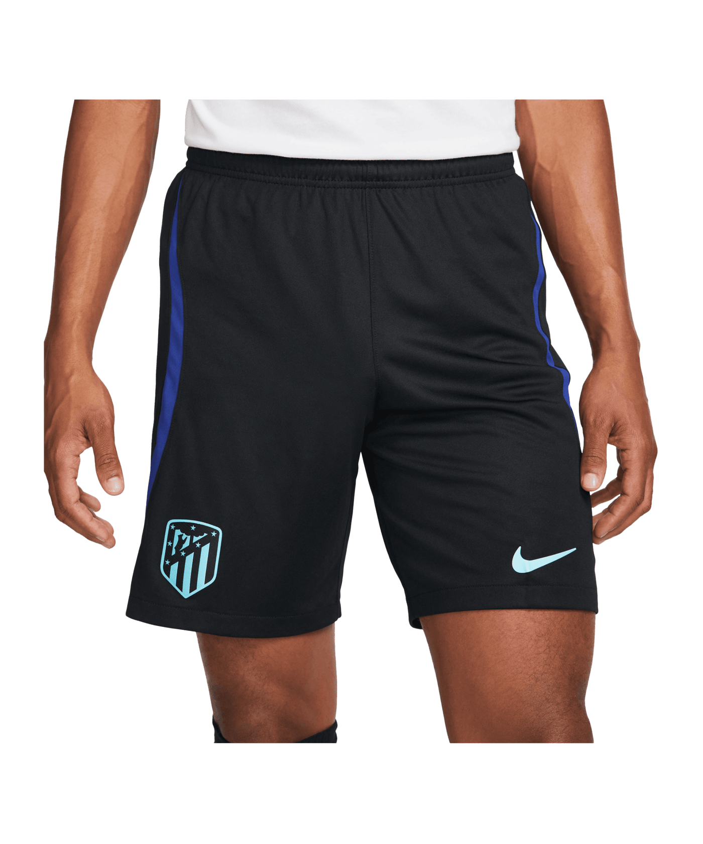 Nike Atletico Madrid Short Away 2022/2023 Schwarz F010 - schwarz