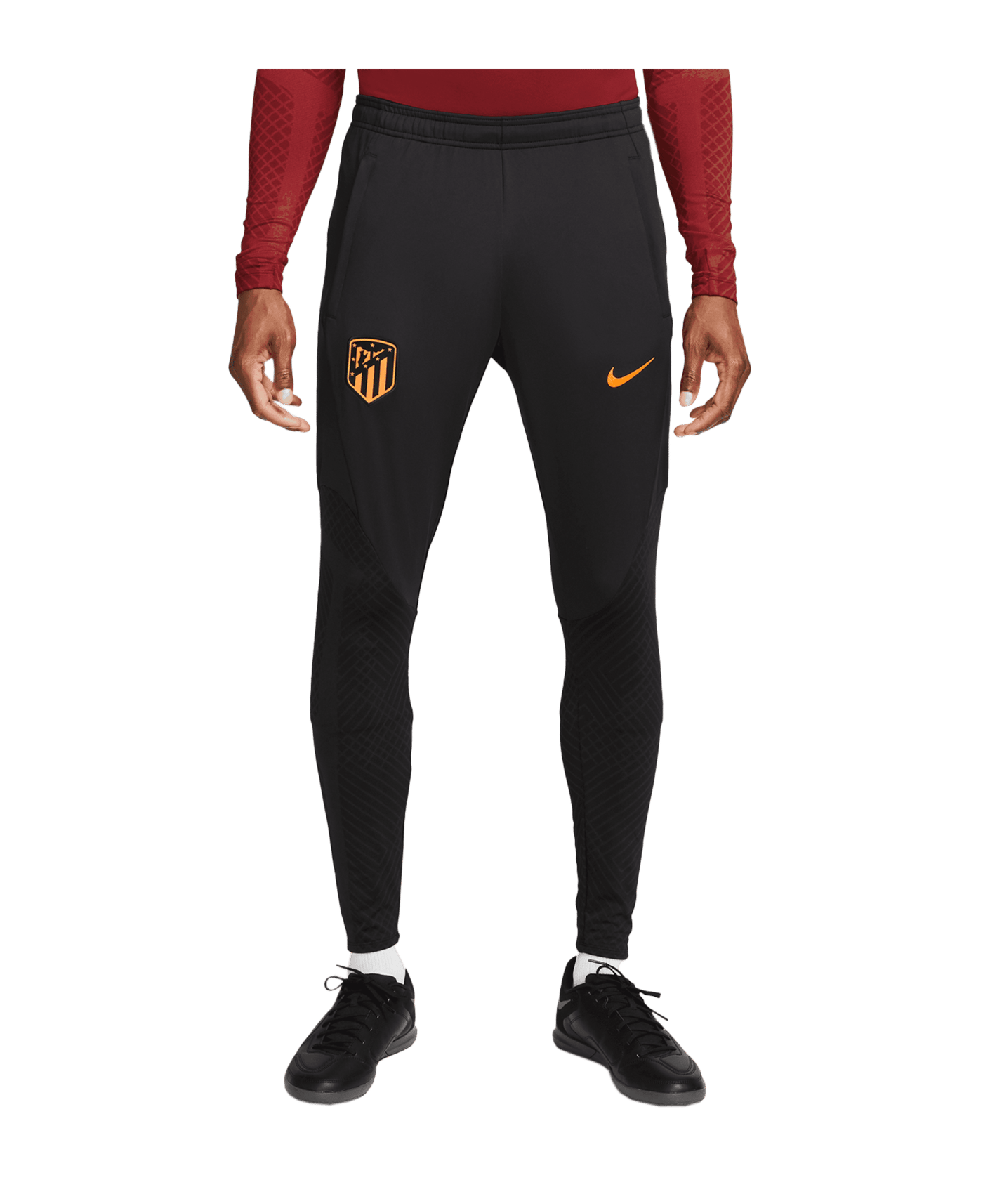 Nike Atletico Madrid Strike Trainingshose Schwarz F010 - schwarz