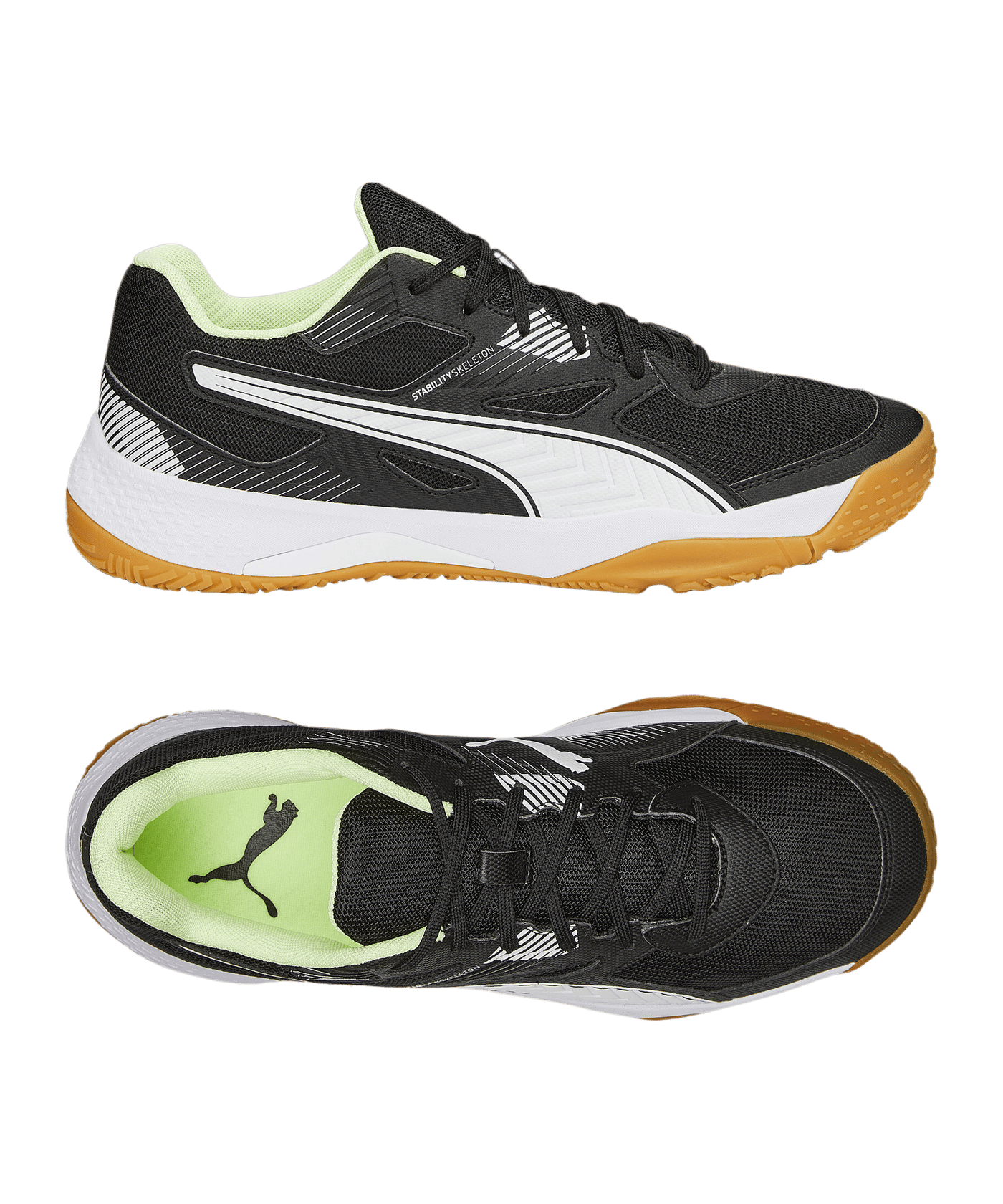 Puma Solar PUMA Solarflash II noir blanc F01 | Chaussures de salle