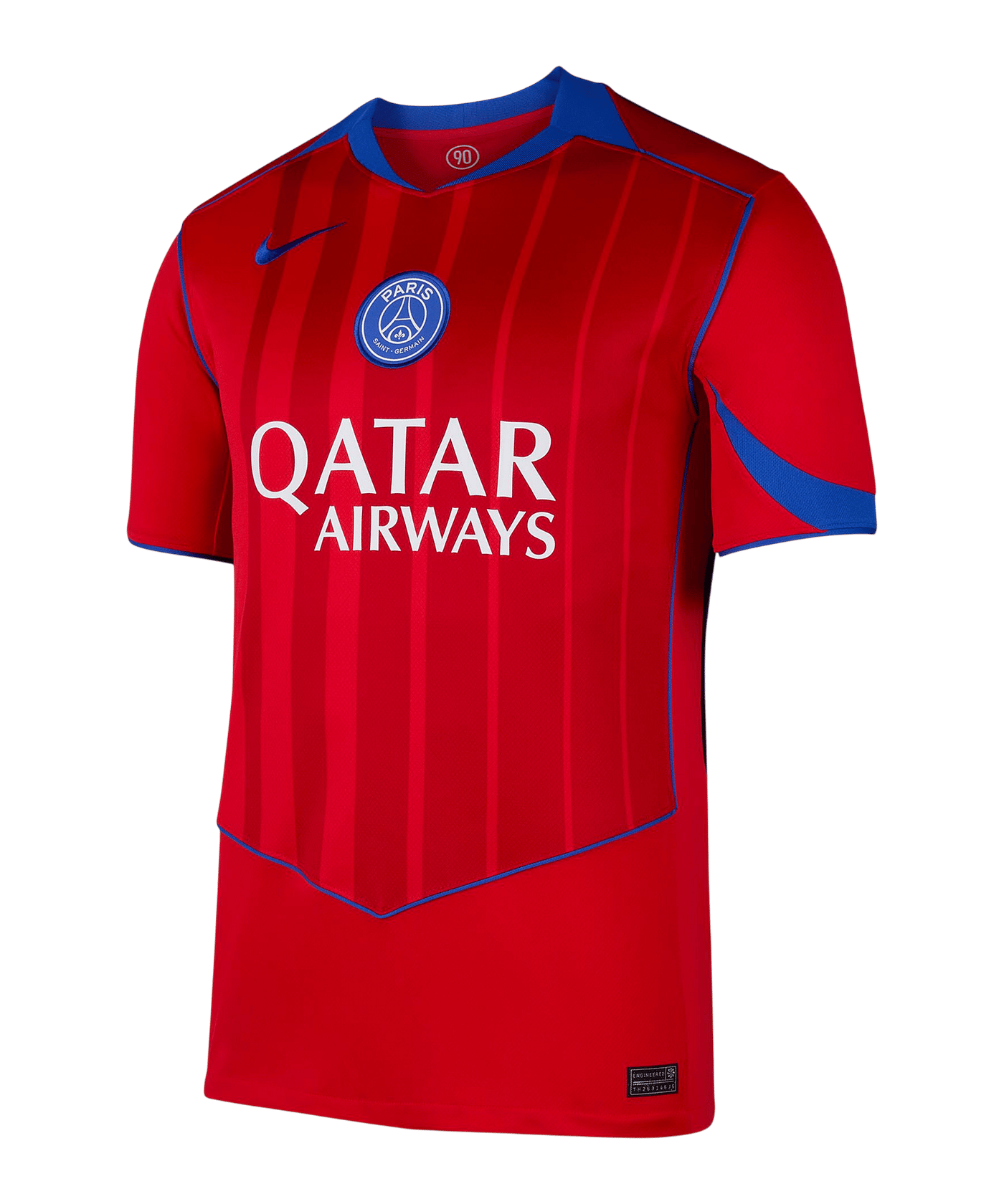 Nike FC Paris Saint-Germain Shirt 3rd 2025/2026 Rood K680 | Fan Shop