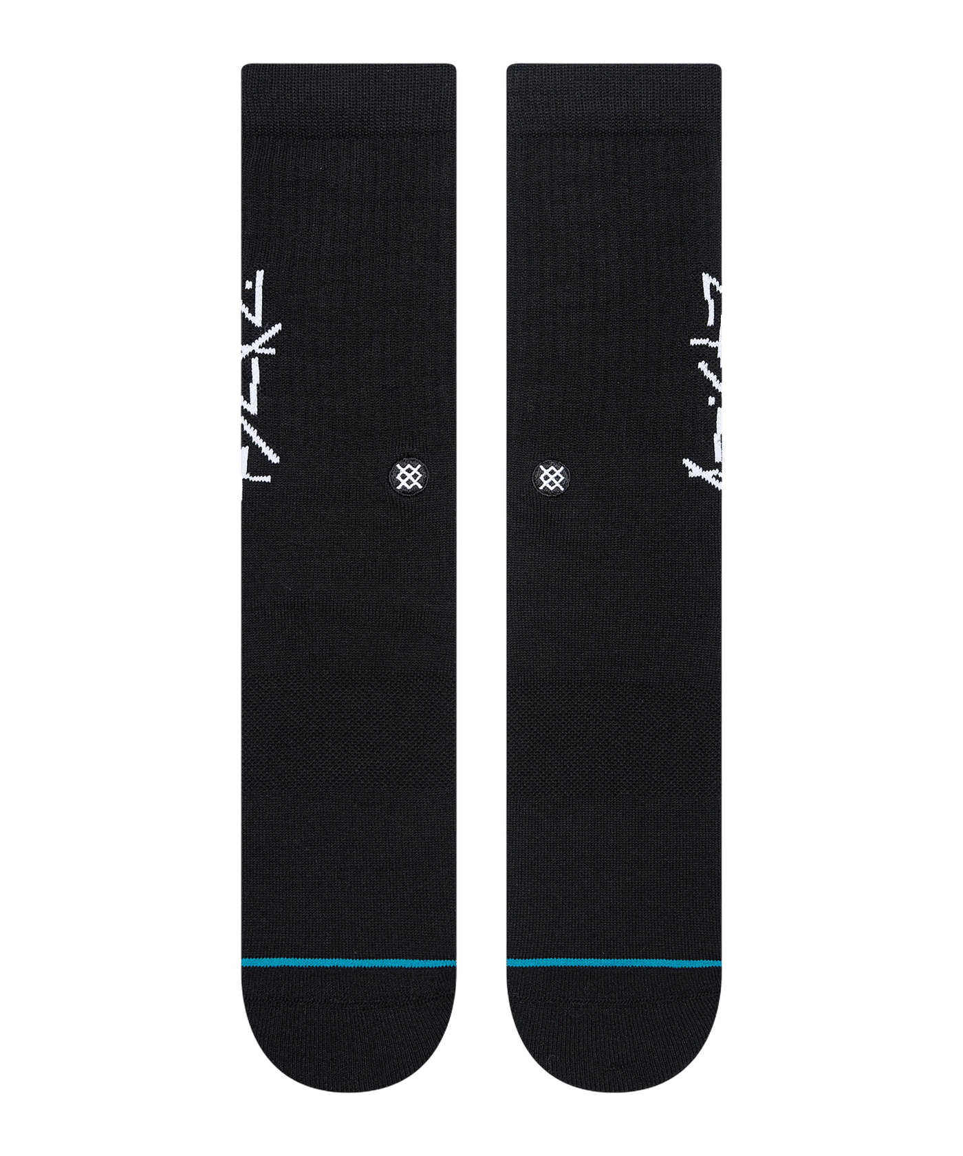 Stance X Icon Socken Schwarz - schwarz