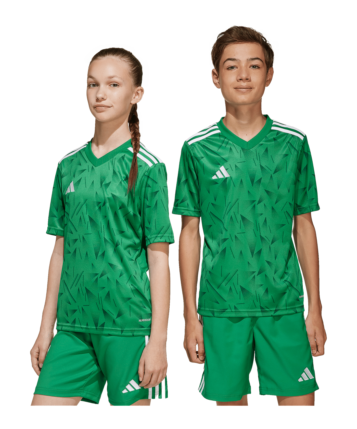 adidas Team Icon 25 Trikot Kids Grün - gruen