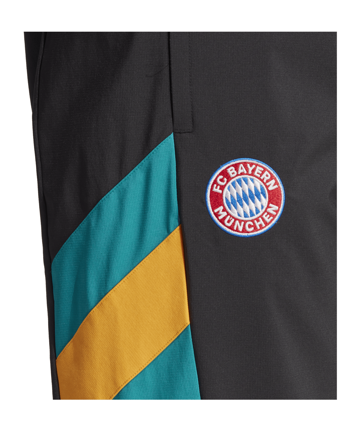 adidas FC Bayern München Icon Trainingshose Schwarz - schwarz