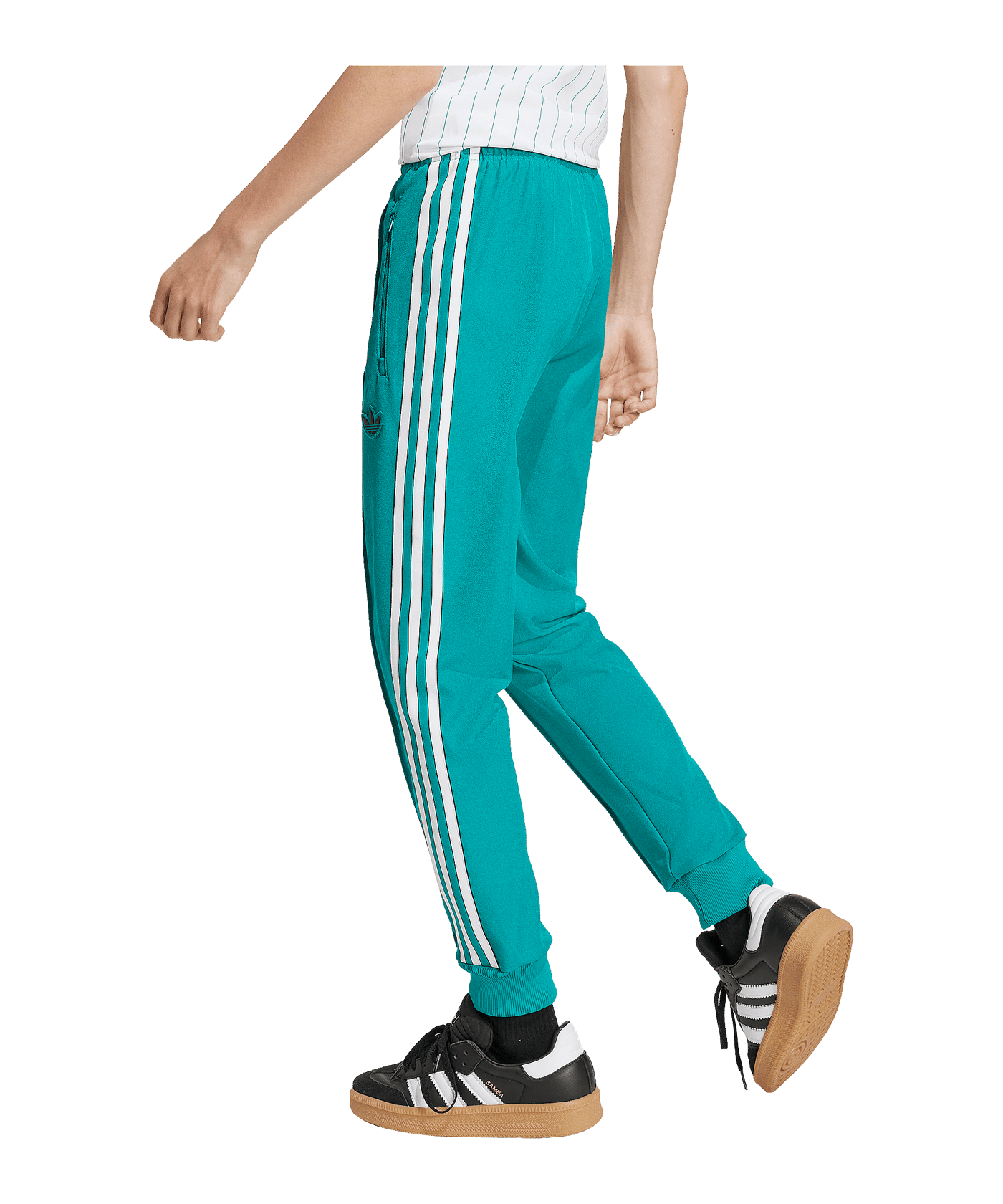 adidas FC Liverpool Icon Track Hose Kids Grün - gruen