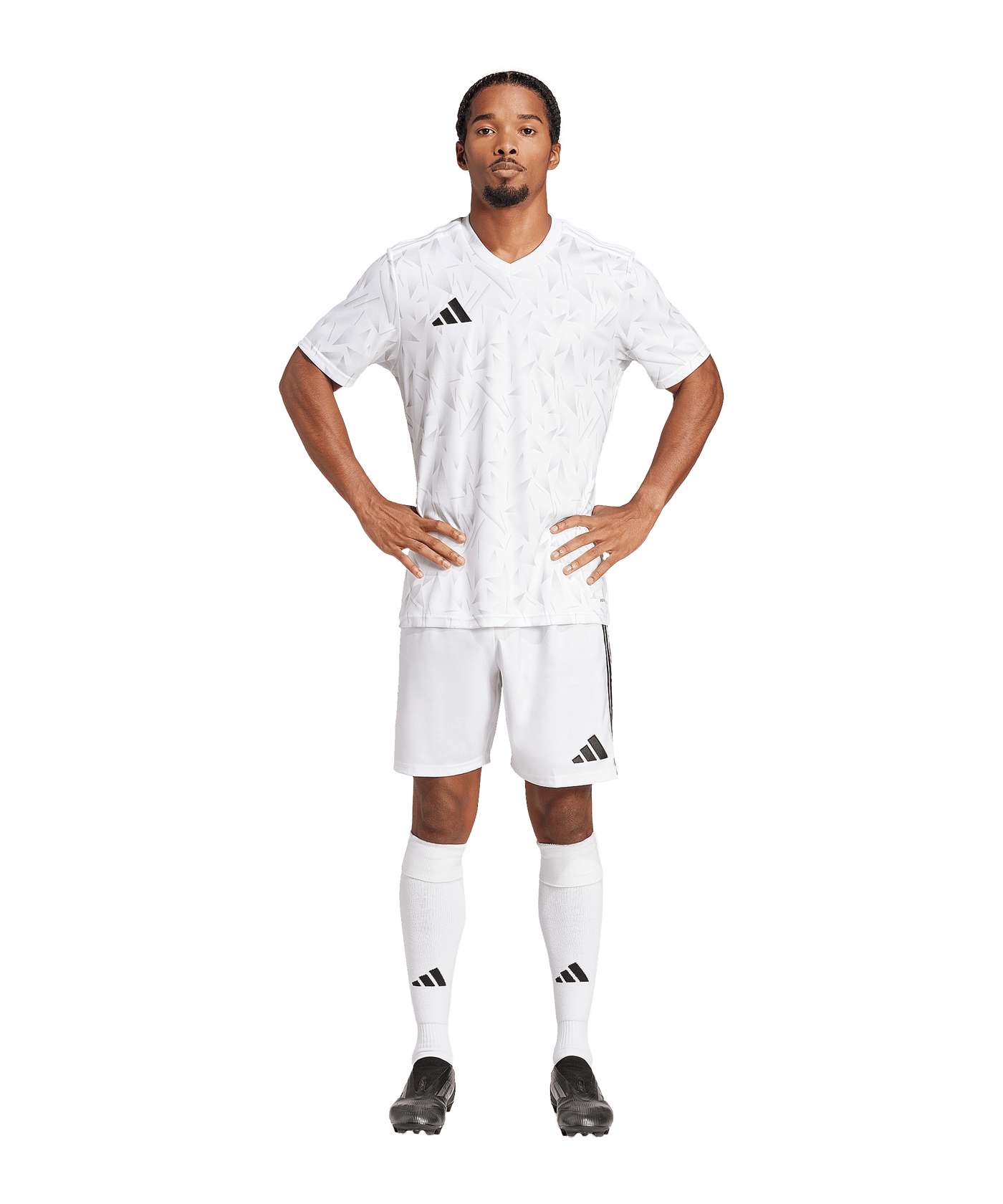 adidas Team Icon 25 Trikot Weiß - weiss