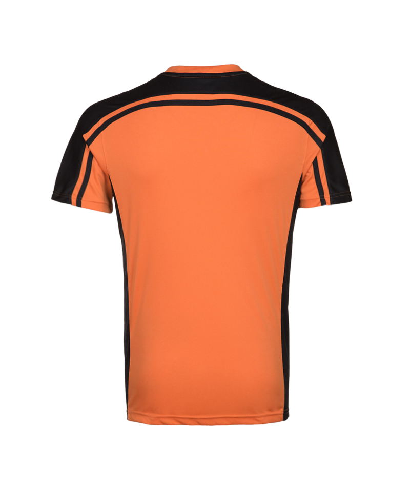 11teamsports Clásico Trikot Orange Schwarz F80 - orange