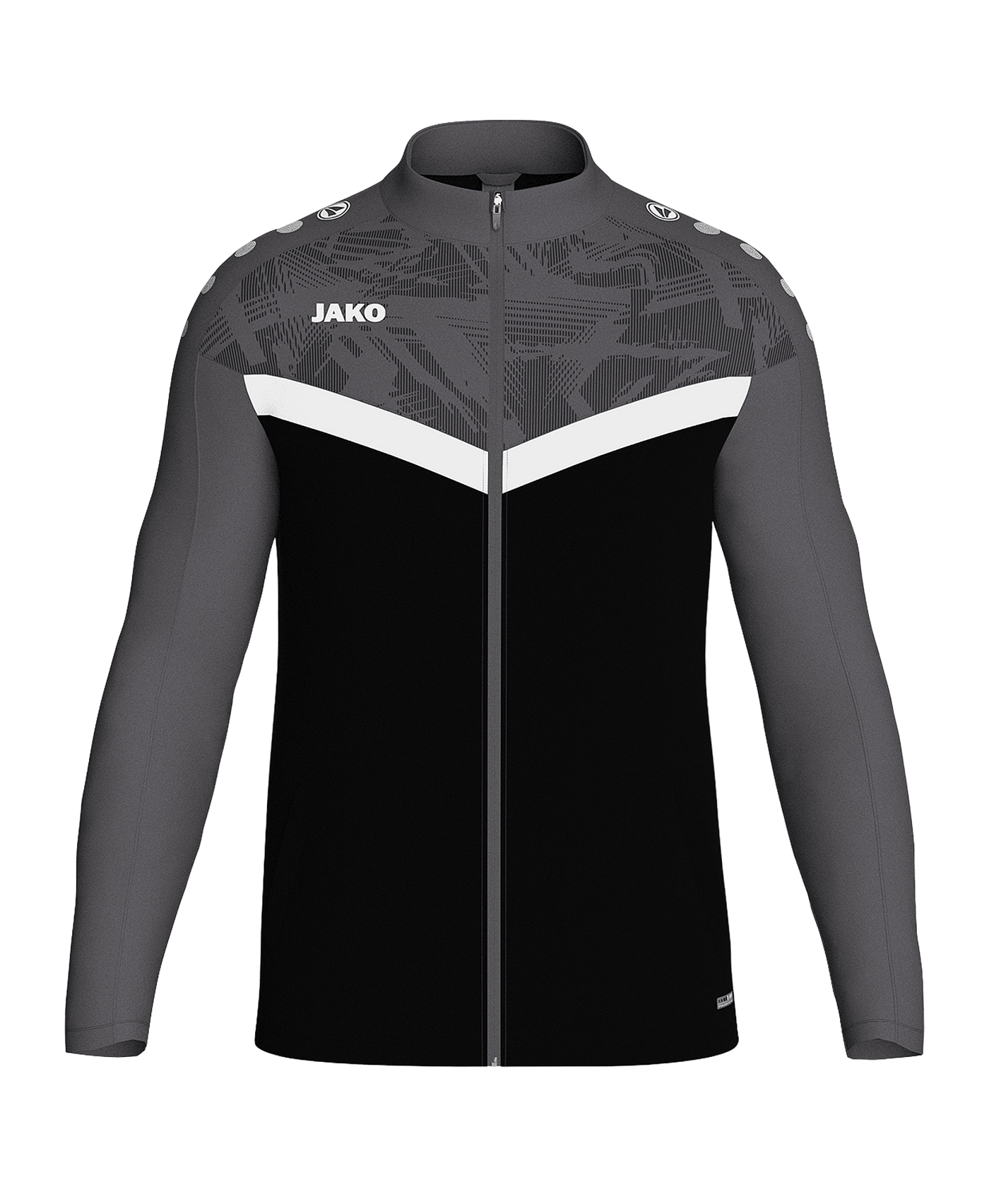 JAKO Iconic Polyesterjacke Schwarz F801 - schwarz