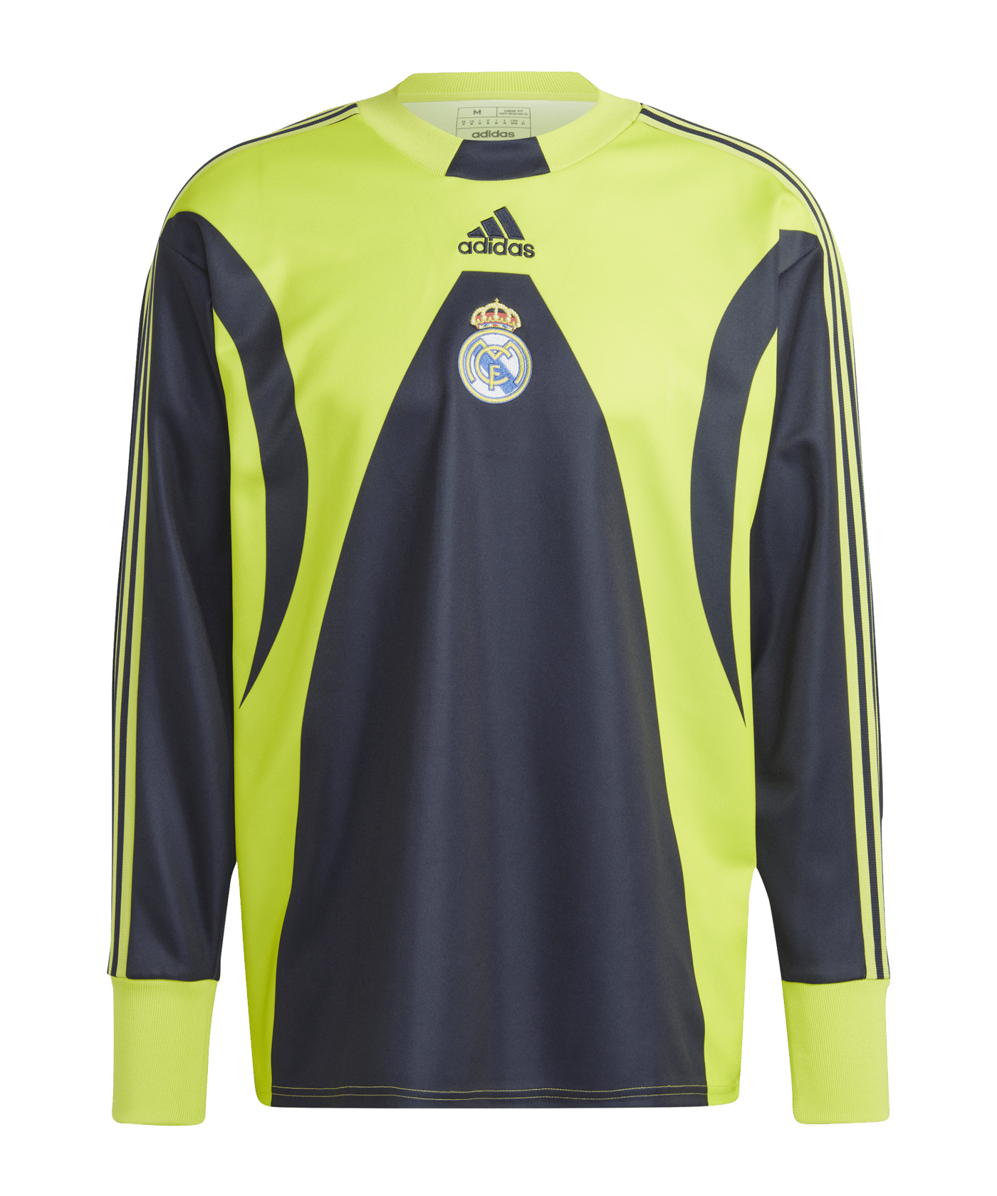 adidas Real Madrid Icon Torwarttrikot Blau - blau