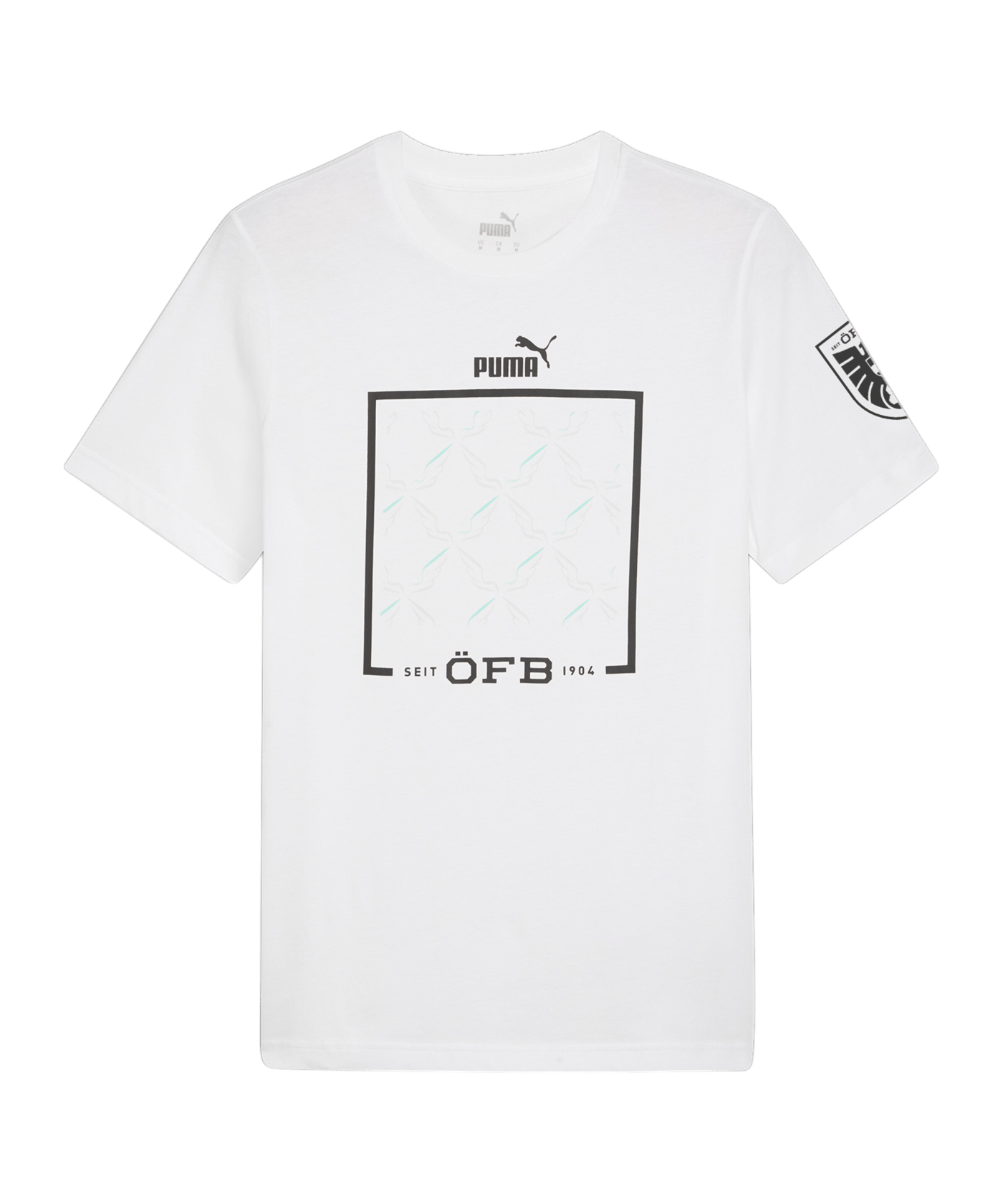 PUMA Österreich Ftbl Icons T-Shirt Weiss F03 - weiss