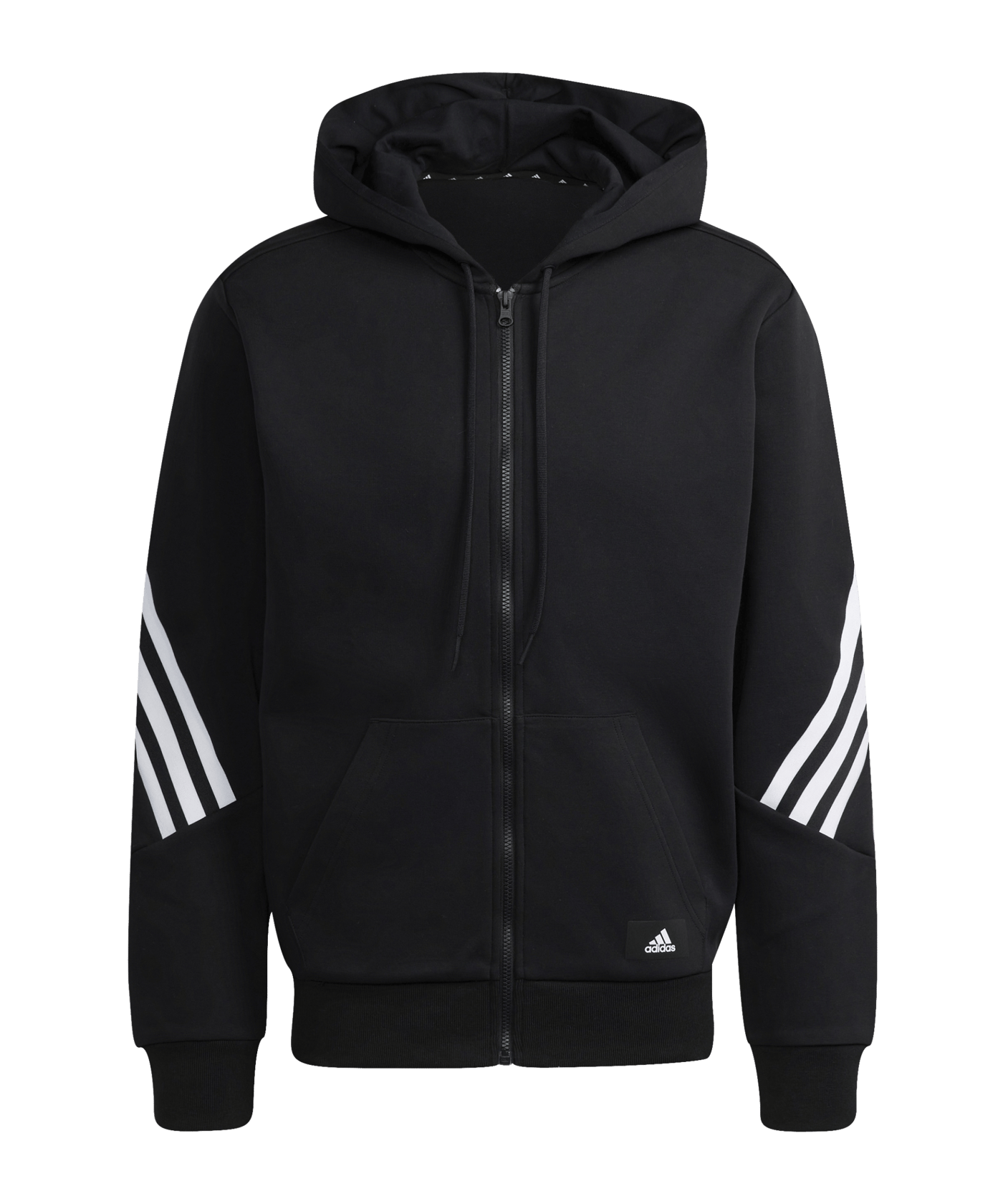 adidas Future Icons Kapuzenjacke Schwarz - schwarz