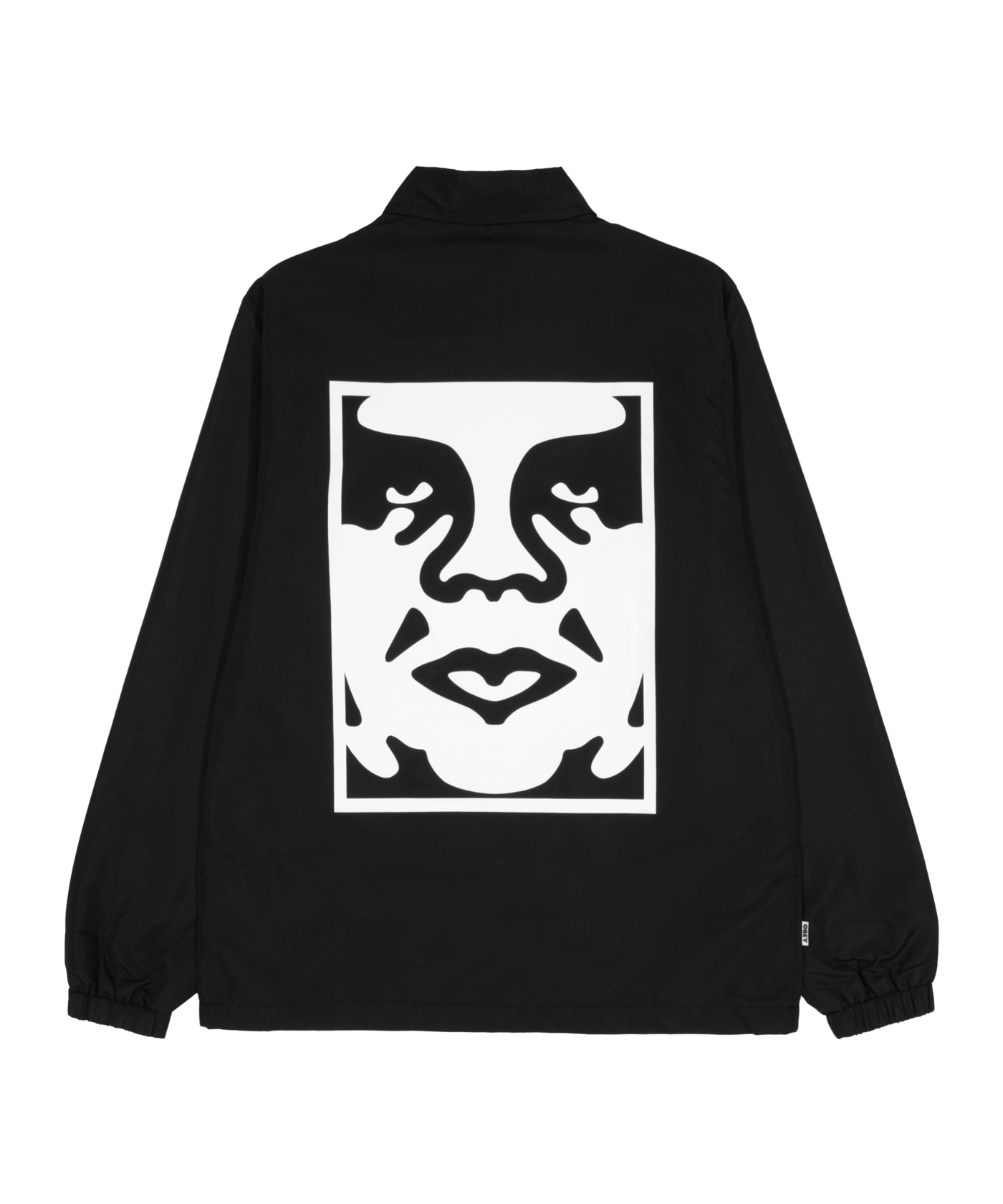 Obey Icon Coach Jacke Schwarz - schwarz