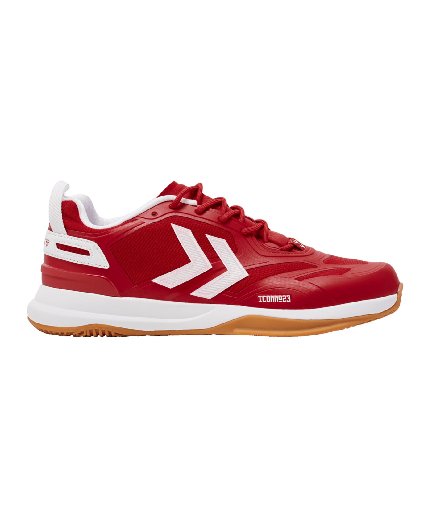 Hummel DAGAZ 2.0 Icon Hallenschuh Rot F4120 - weiss