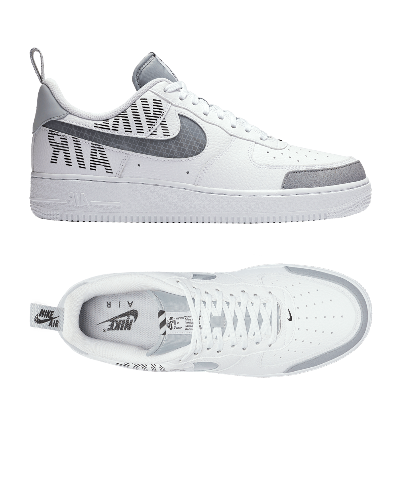 Nike Air Force 1 07 LV8 2 Sneaker Blanc Gris F100 Style de vie