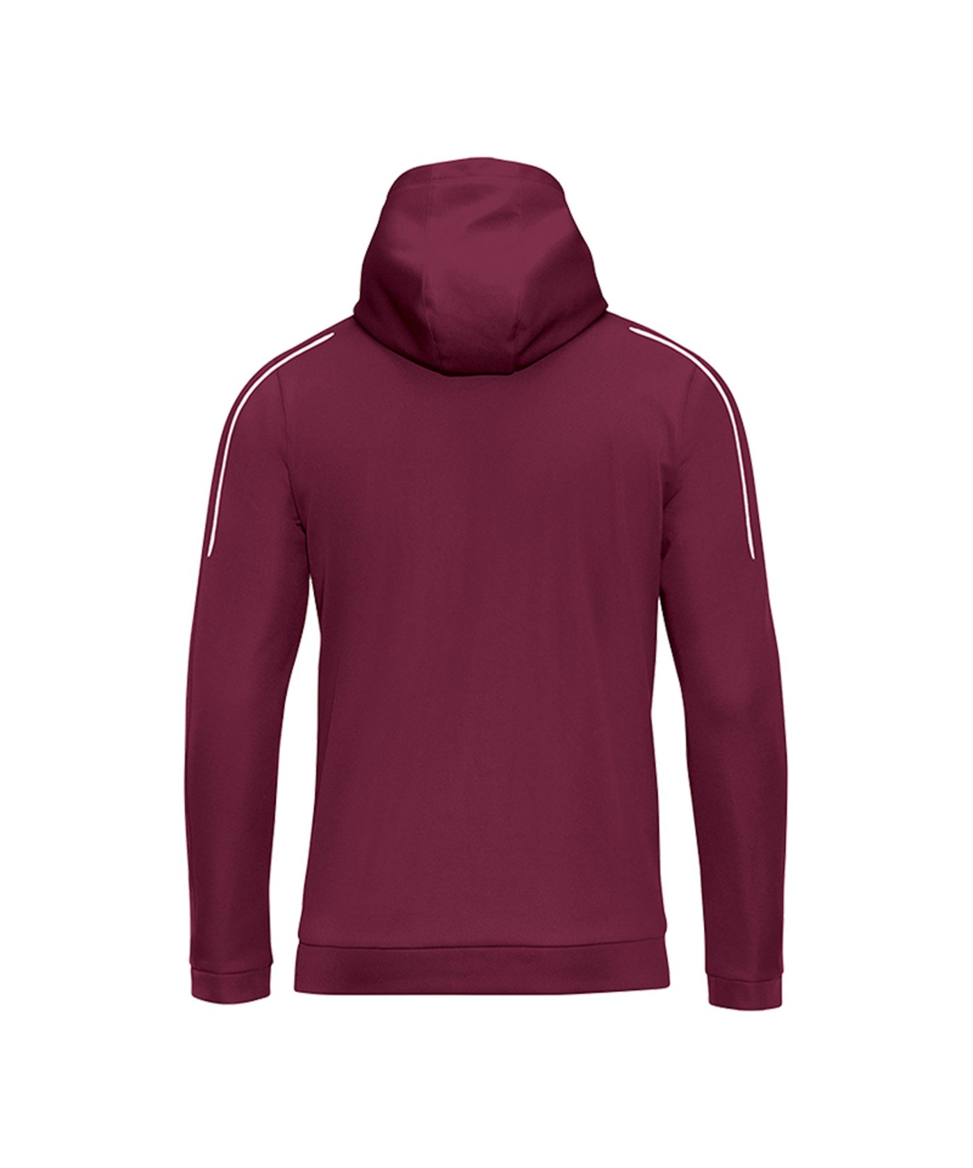 JAKO Classico Kapuzenjacke Dunkelrot F14 - rot