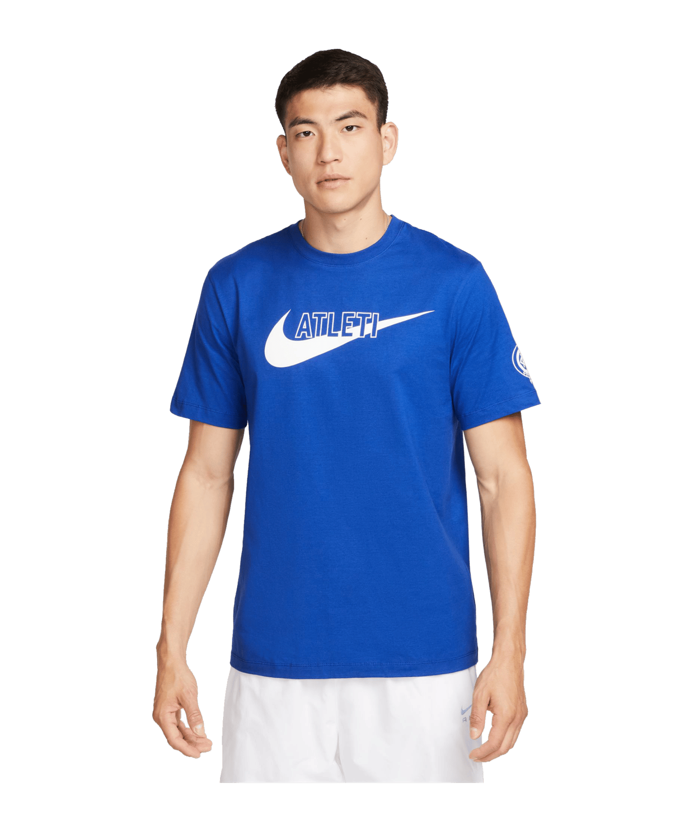 Nike Atletico Madrid Swoosh T-Shirt Blau F417 - blau