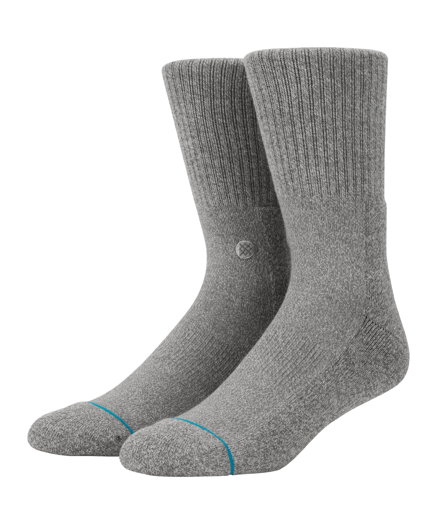 Stance Uncommon Solids Icon Socks 3er Pack Grau - grau