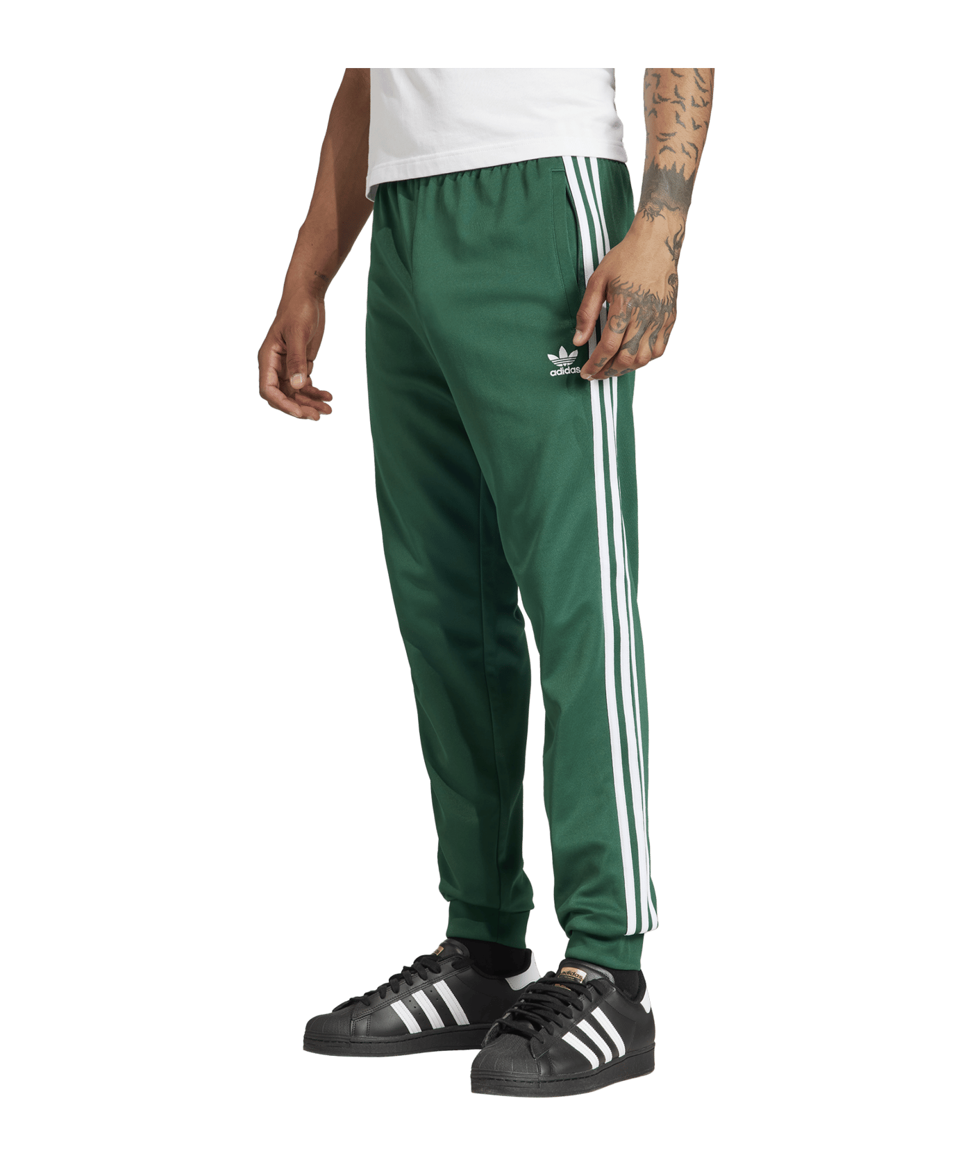 adidas Originals Adicolor SST Jogginghose Grün - gruen