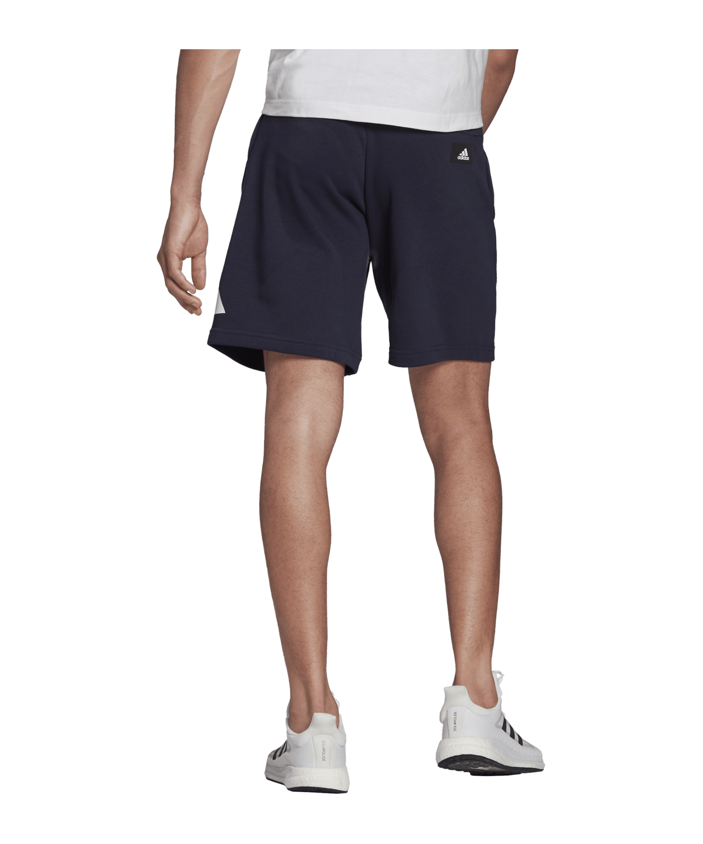 adidas Three Bar Future Icons Short Blau - blau